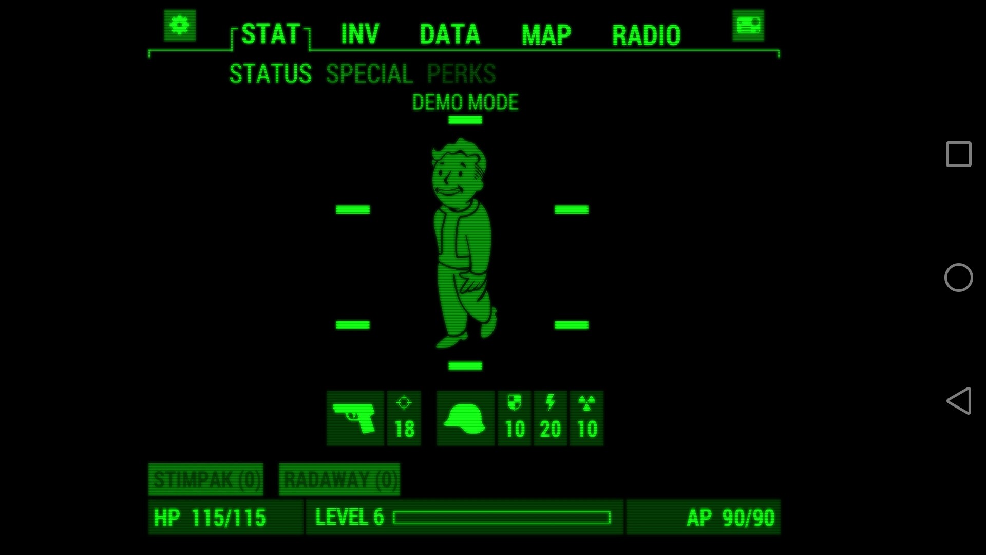 1920x1080 Pip-Boy: The App to have a second screen to play