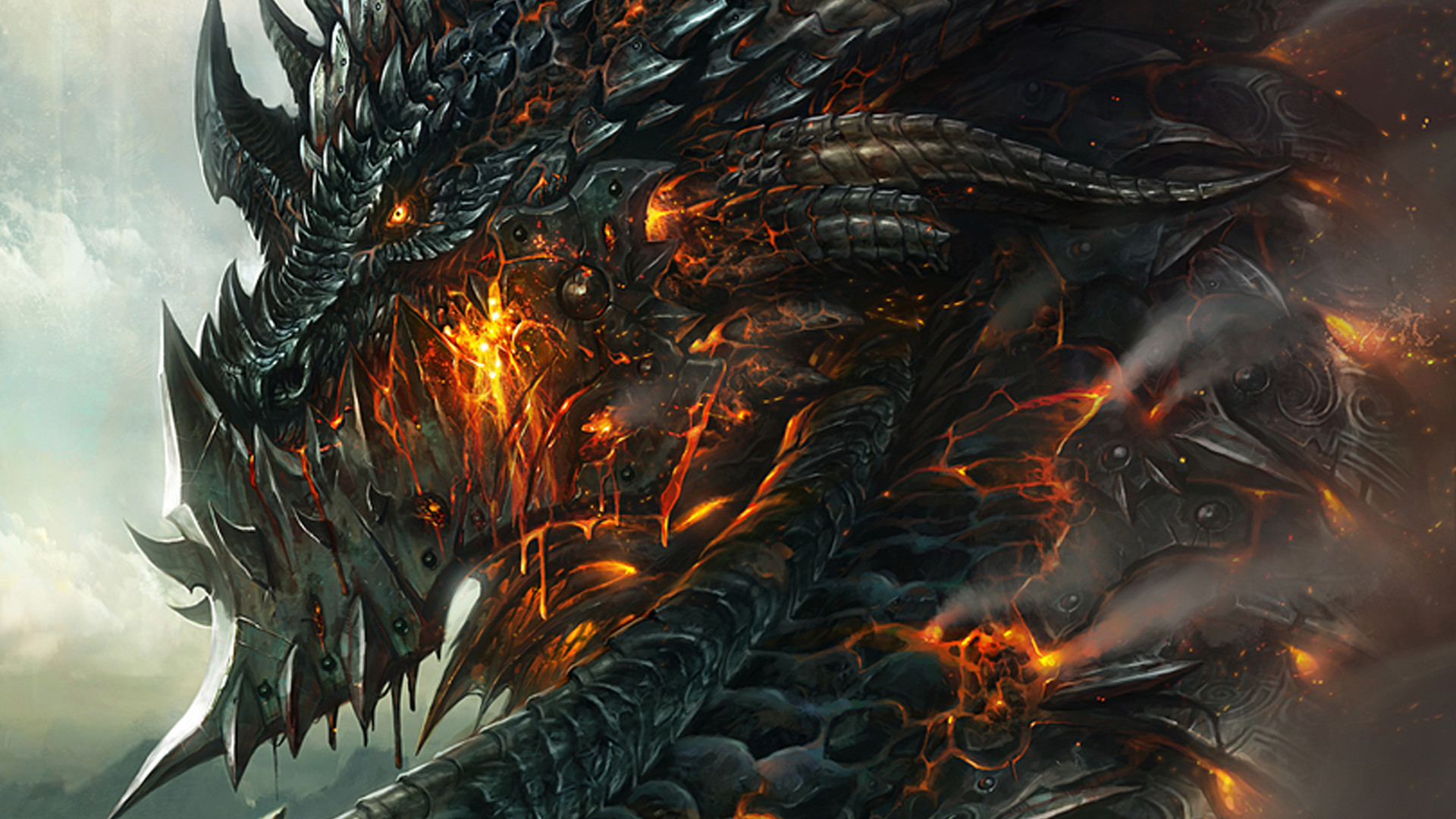 1920x1080 Awesome Dragons wallpaper