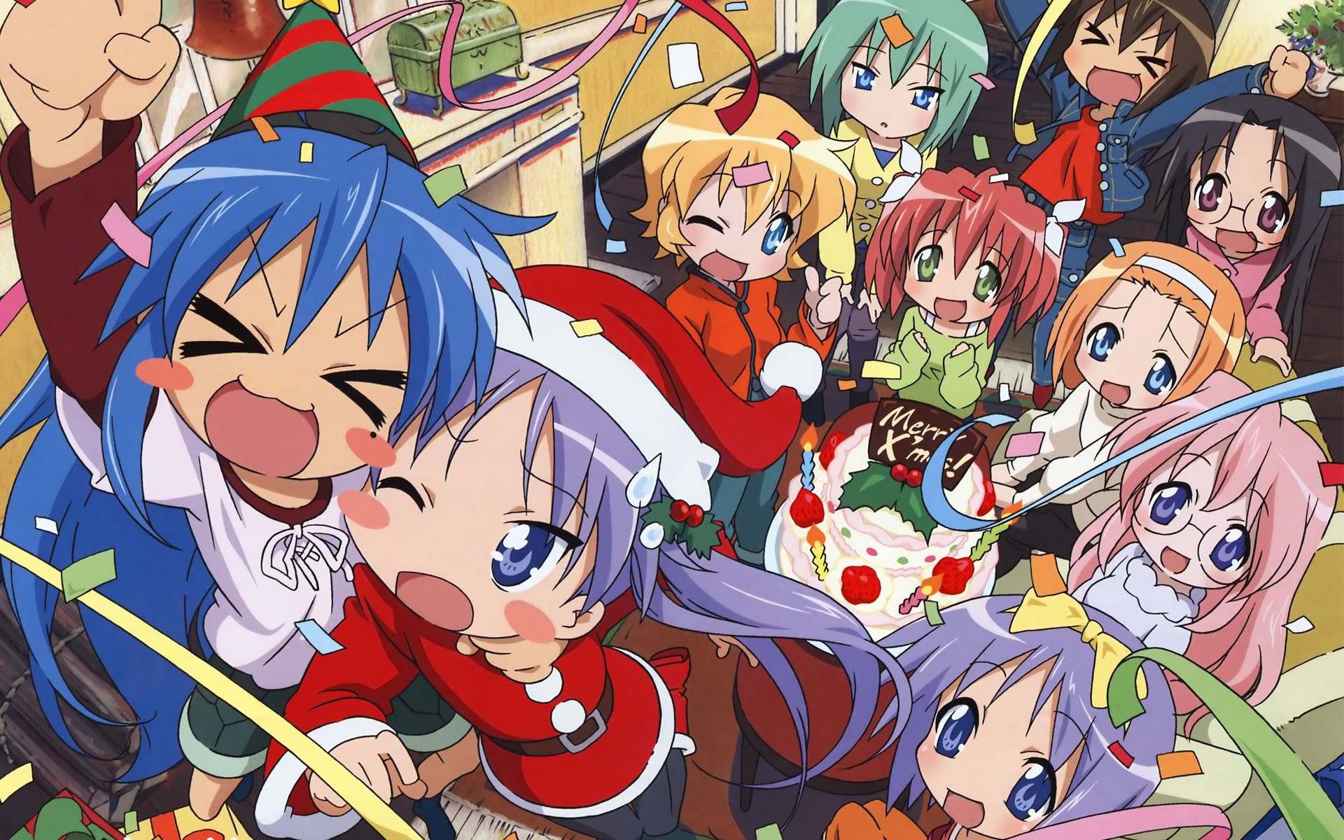 1920x1200 Anime Christmas wallpaper | Anime Christmas | Pinterest | Christmas  wallpaper, Anime and Wallpaper