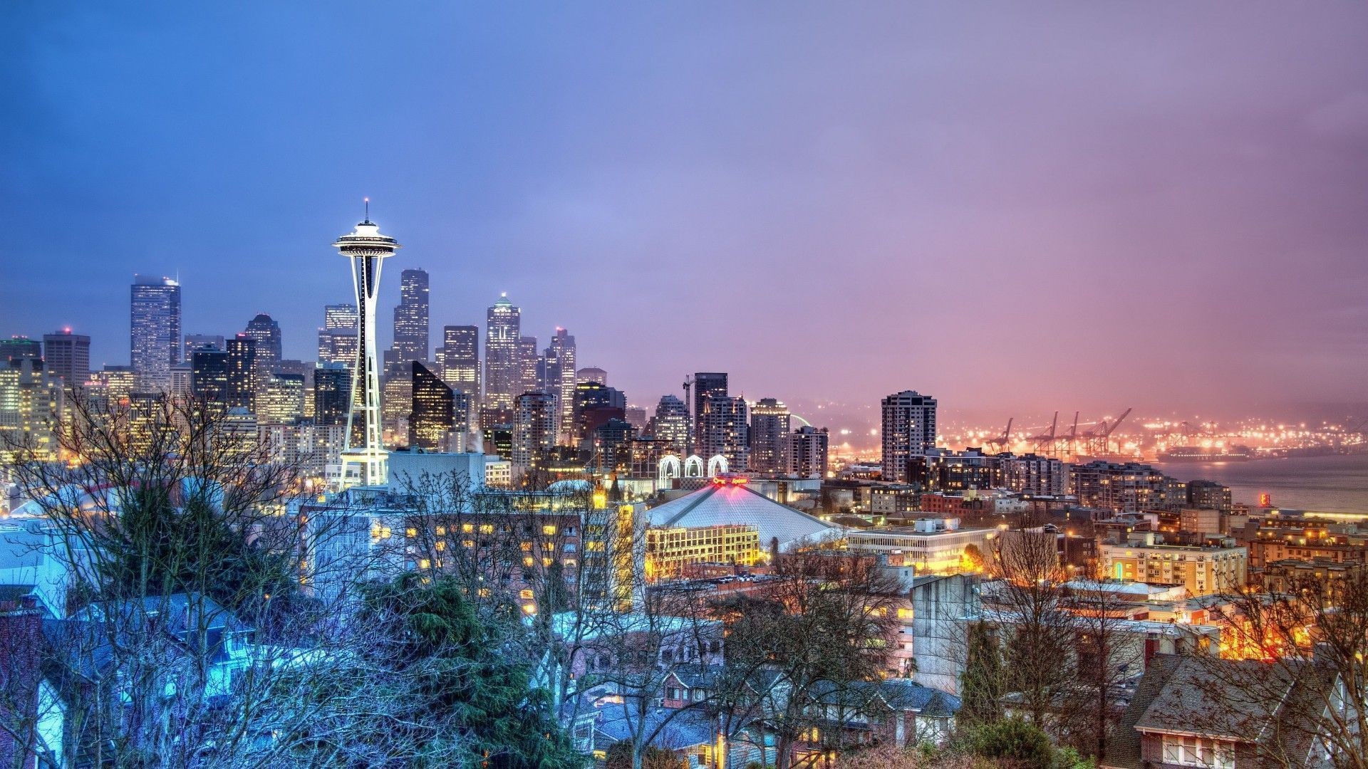 1920x1080 Seattle Tag wallpapers: Seattle Skyline Tower Usa Image Gallery .