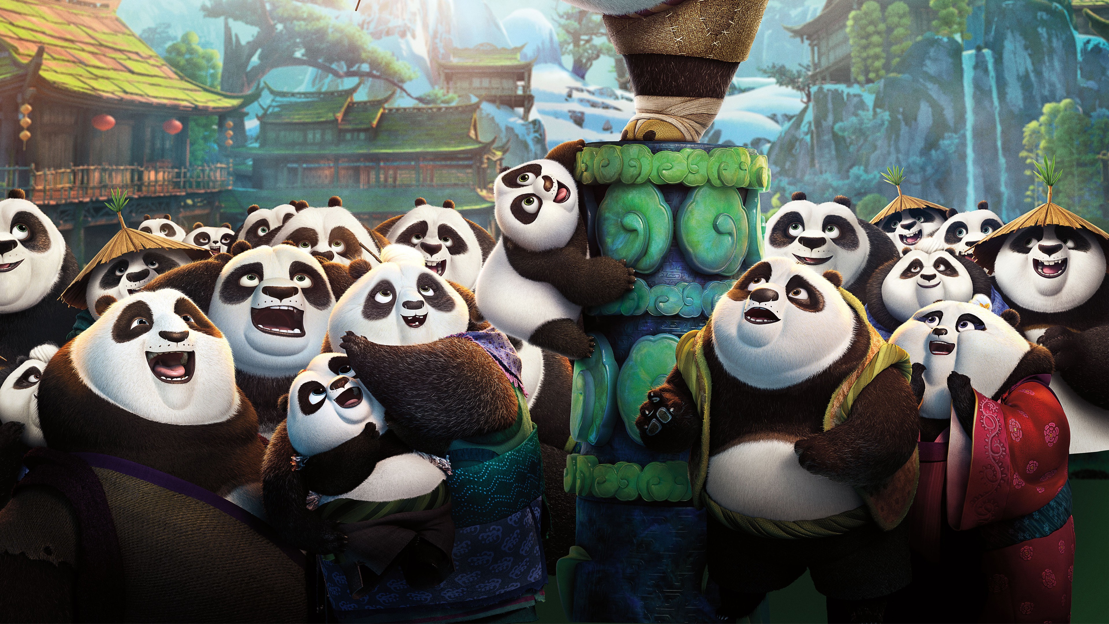 3840x2160 Kung Fu Panda 3 Movie 2016