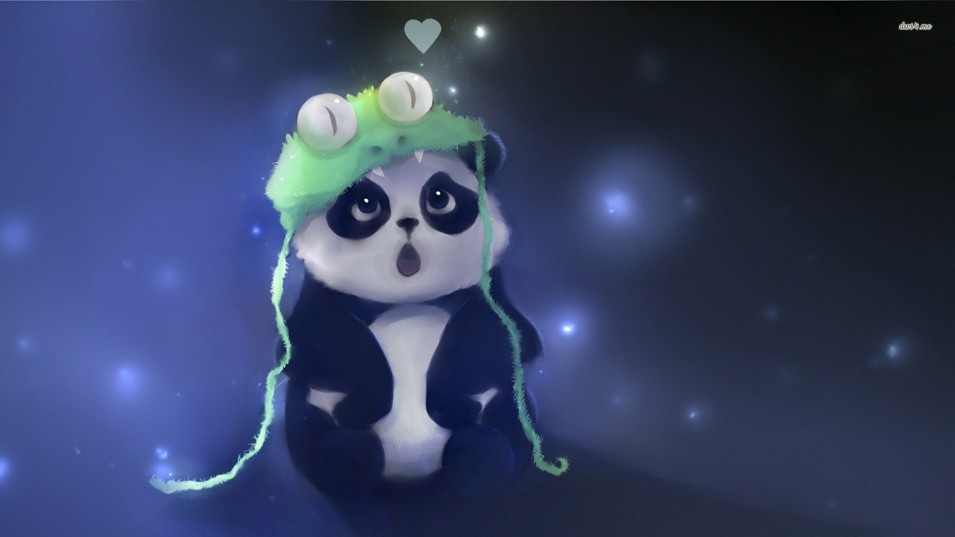 1920x1080 Cute Panda fond ecran hd