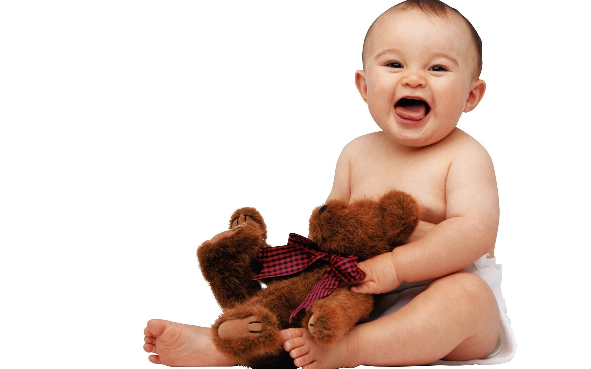 1920x1200 10168  Cute Baby with Teddy Wallpapers | Cute Baby with Teddy  Wallpapers Collection