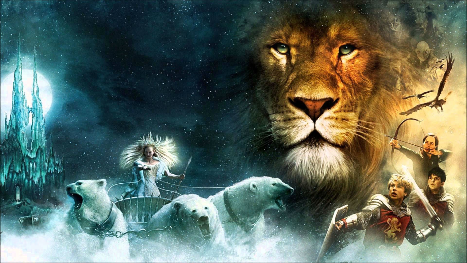 Aslan the Lion from The Chronicles of Narnia Movie Desktop Wallpaper