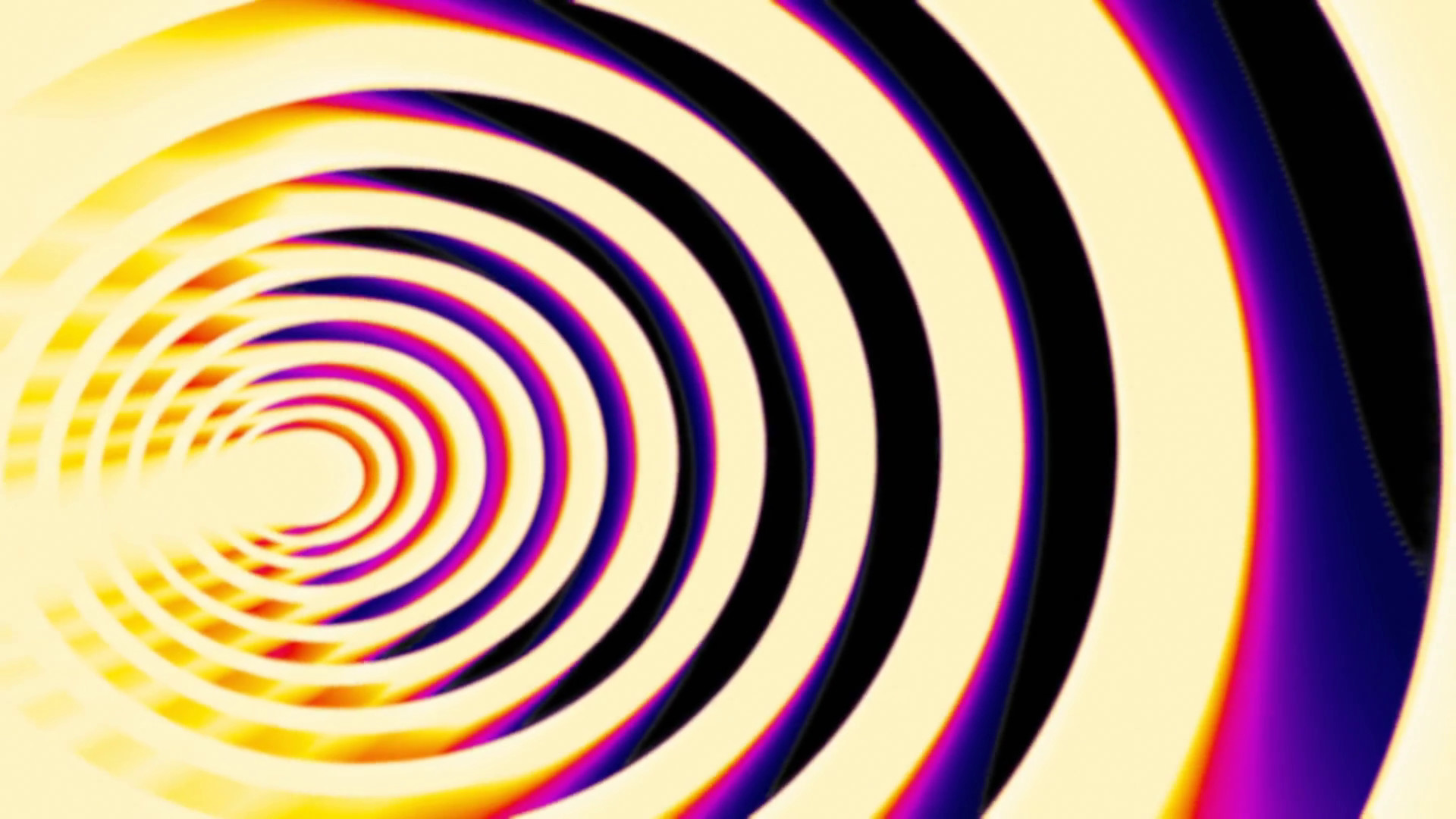 1920x1080 Hypnotic Spiral Eye Thermal. An animated spiral (eye shape), slow rotation.  Hot colors. Seamless loop. Motion Background - VideoBlocks