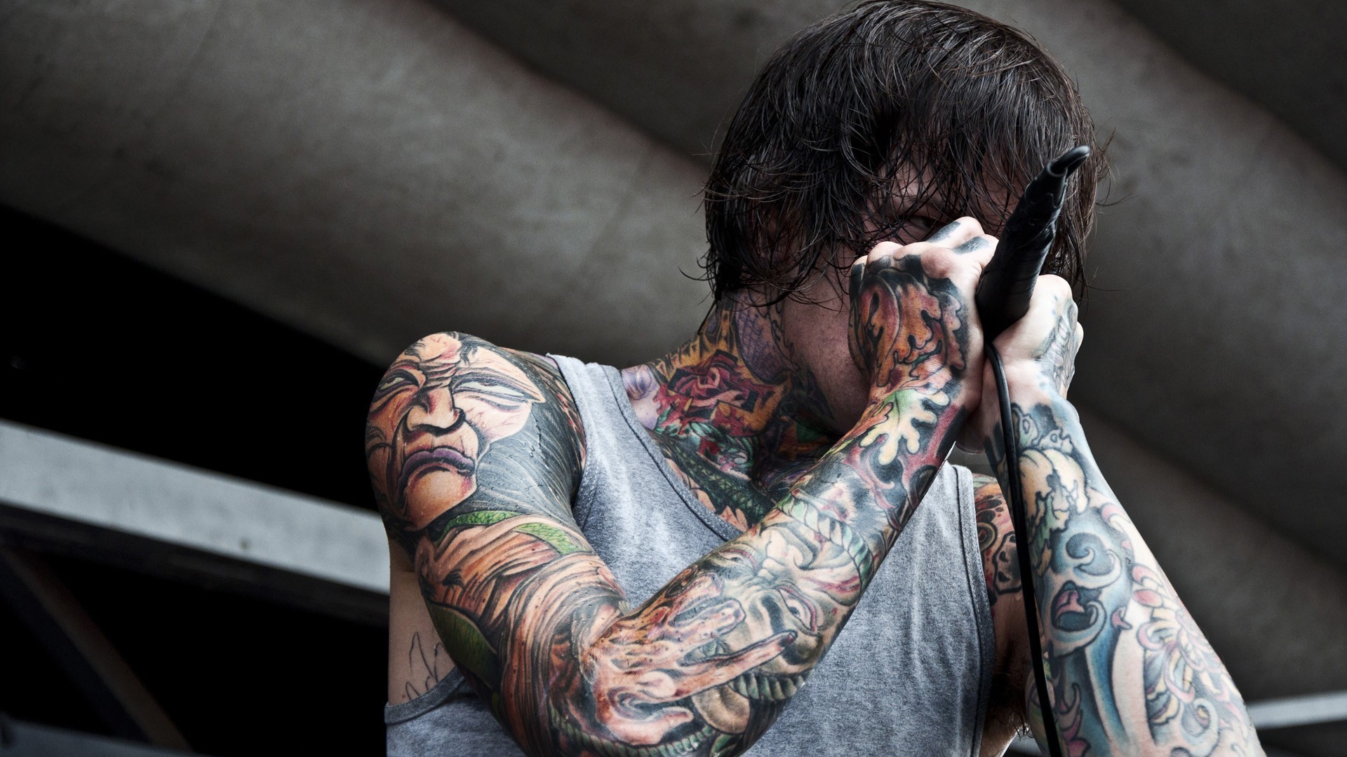 1920x1080 Suicide Silence, Mitch Lucker Wallpapers HD / Desktop and Mobile Backgrounds