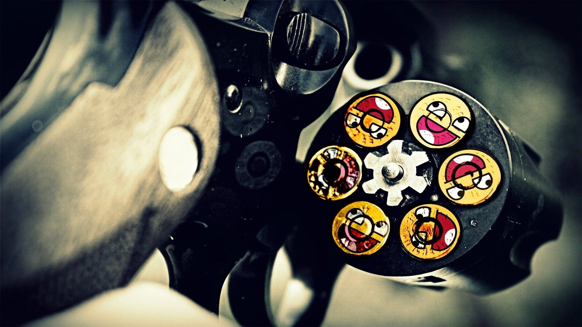 1920x1080 Awesome face bullets HD wallpaper