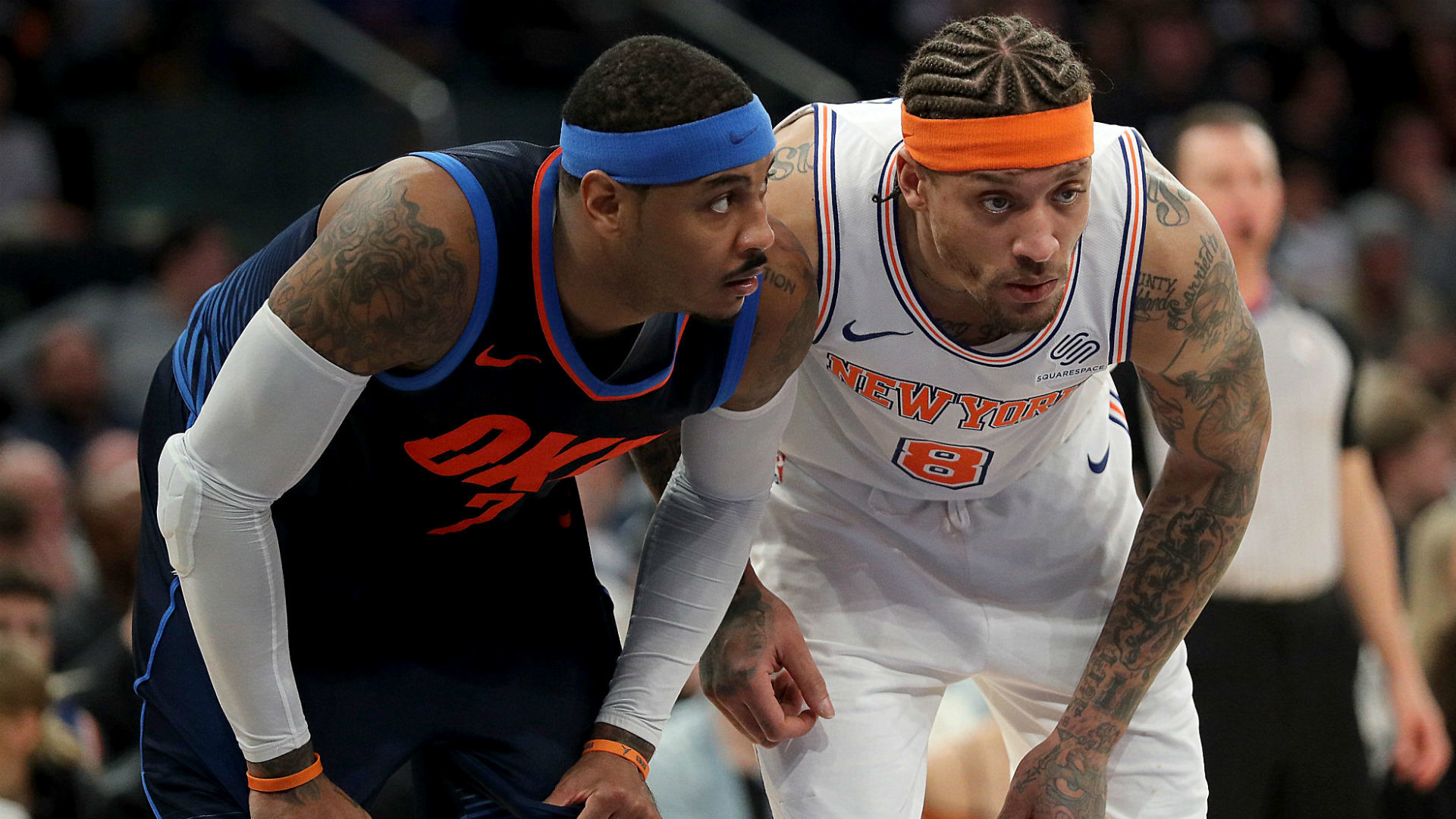 1920x1080 NBA wrap: Knicks top Thunder in Carmelo Anthony's return to New York | NBA  | Sporting News