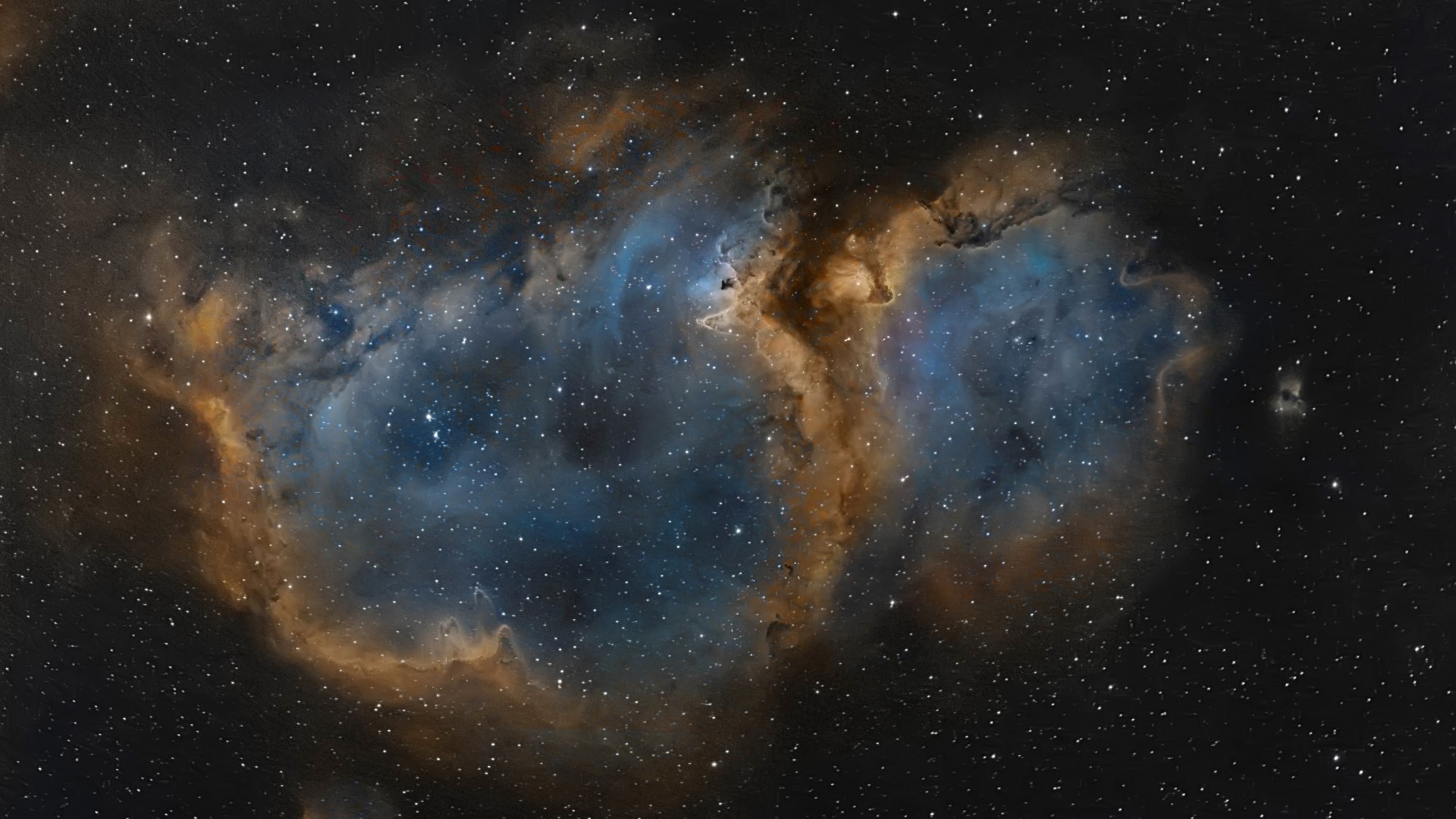 1920x1080  Wallpaper nebula, universe, space, stars