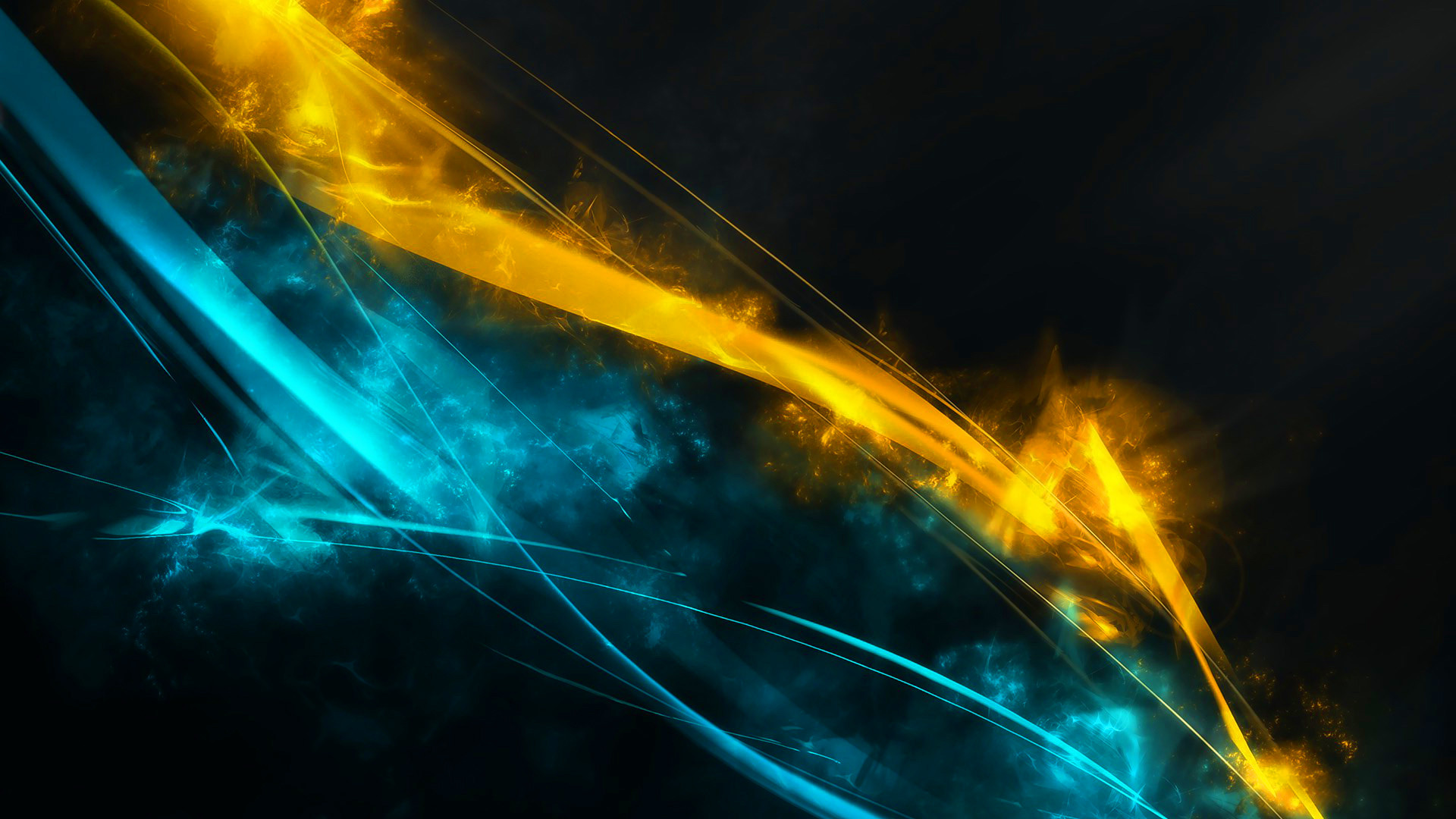 1920x1080 blue and yellow ...