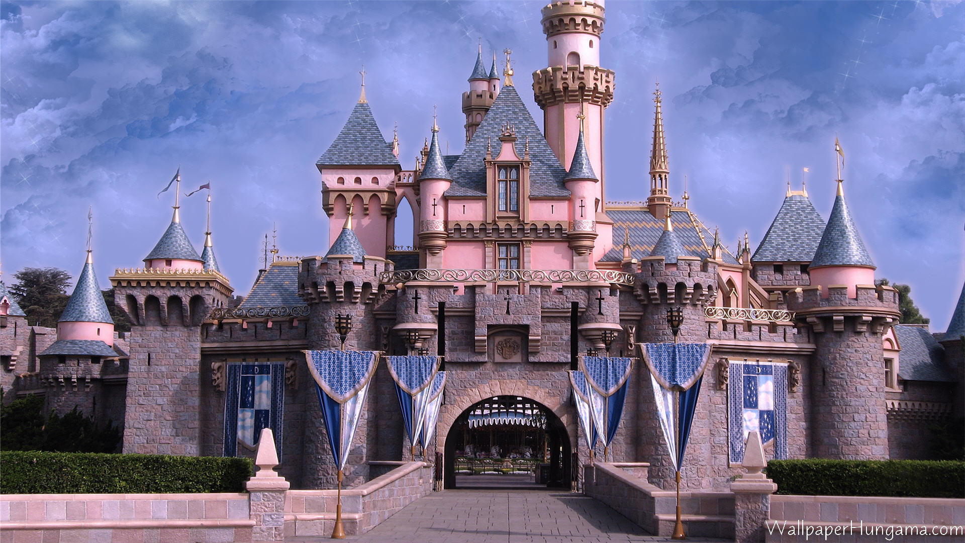 1920x1080 Disneyland Castle Pic