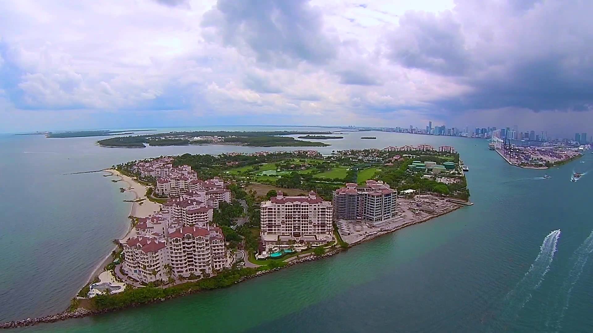 1920x1080 South Pointe Pier in Miami Beach/South Beach and a little Fisher Island -  YouTube