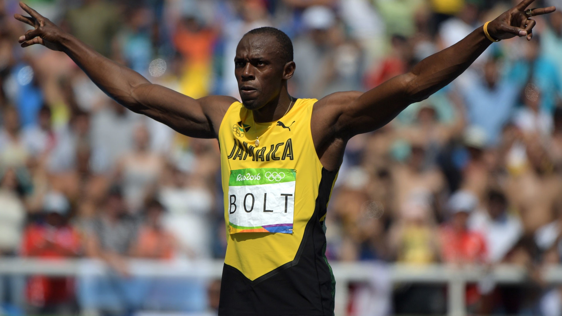 1920x1080 Usain Bolt, Justin Gatlin advance to men's 200m semifinals | NBC Olympics