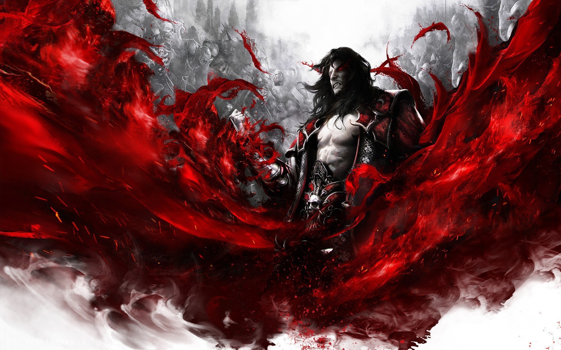 1920x1200 Dracula, Castlevania, Castlevania: Lords Of Shadow, Blood, Vampires, Video  Games Wallpapers HD / Desktop and Mobile Backgrounds