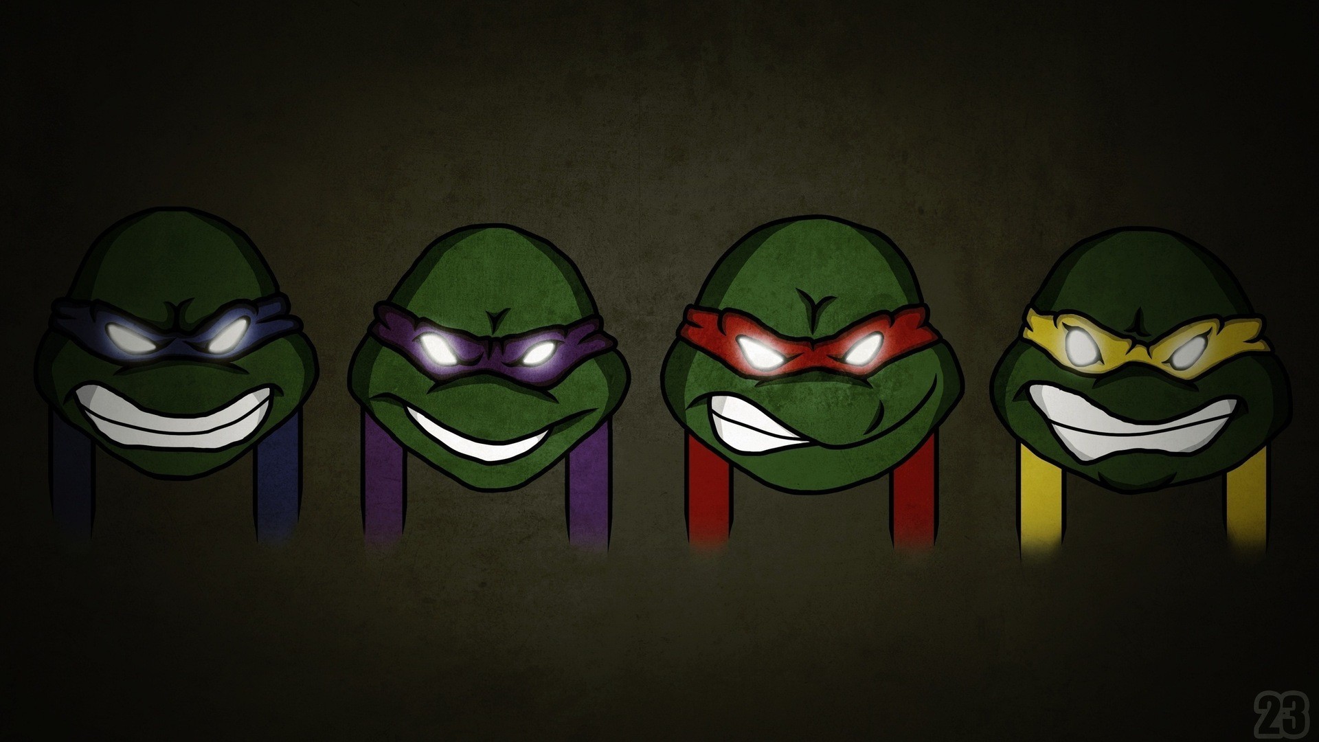 1920x1080 Cartoon Cute Ninja Turtles