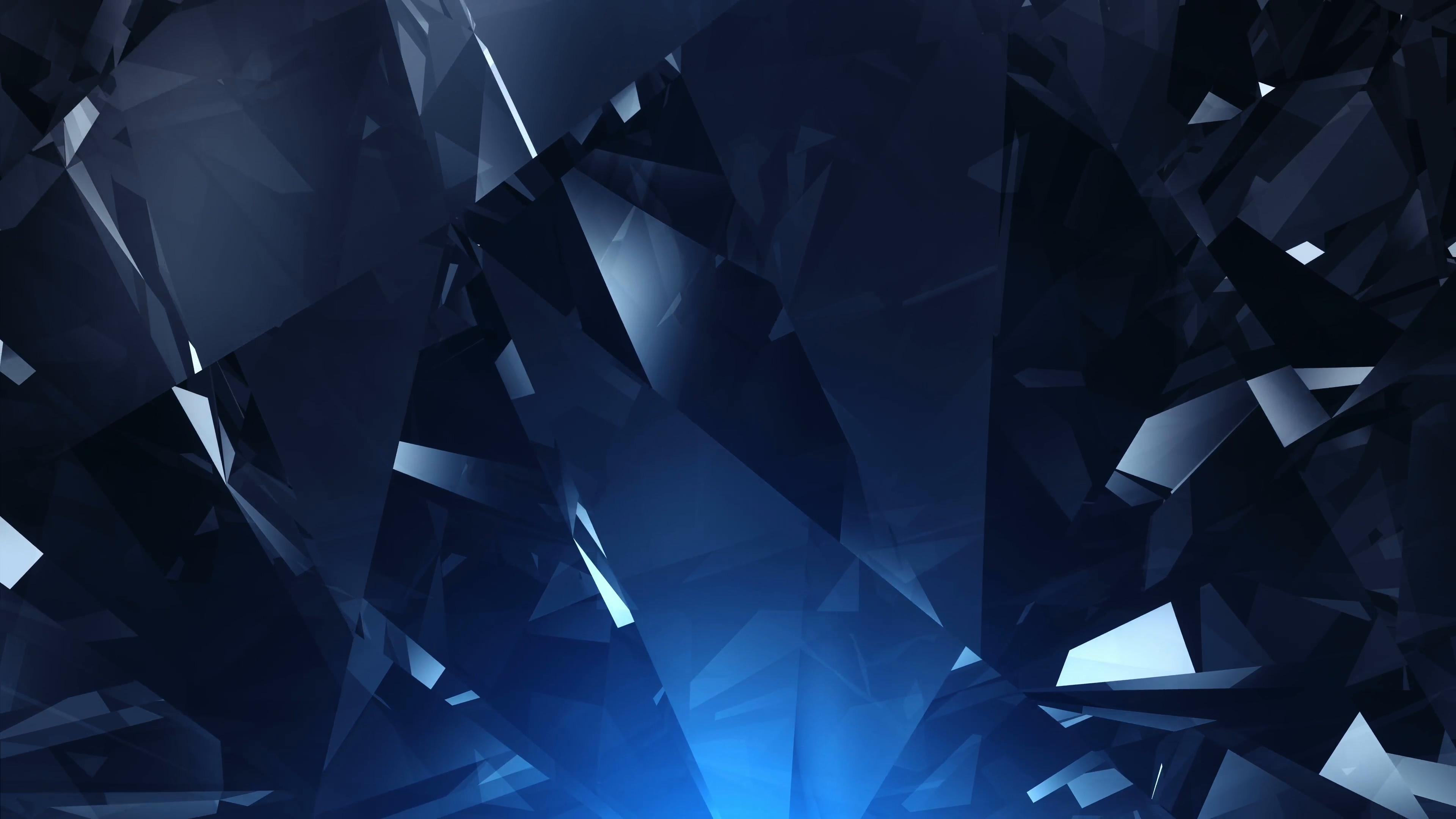 3840x2160 Beautiful blue diamond background - loopable animation Motion Background -  Storyblocks Video