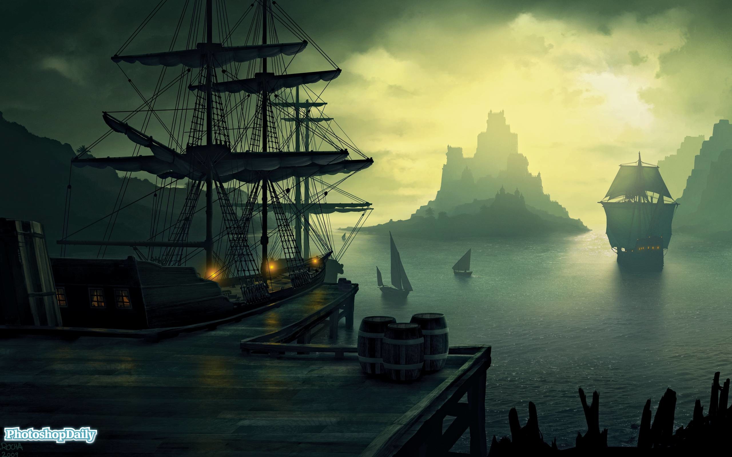 2560x1600 Pirate Ship Wallpapers and Background