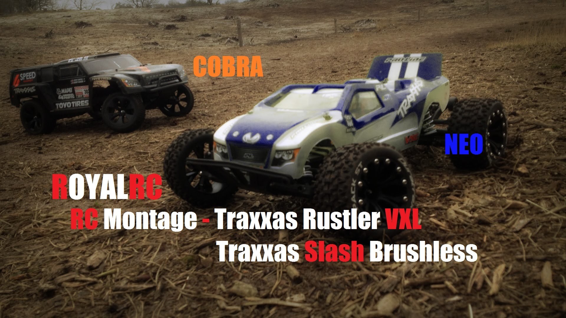 1920x1080 RC Montage - Traxxas Rustler VXL & Traxxas Slash Brushless Offroad