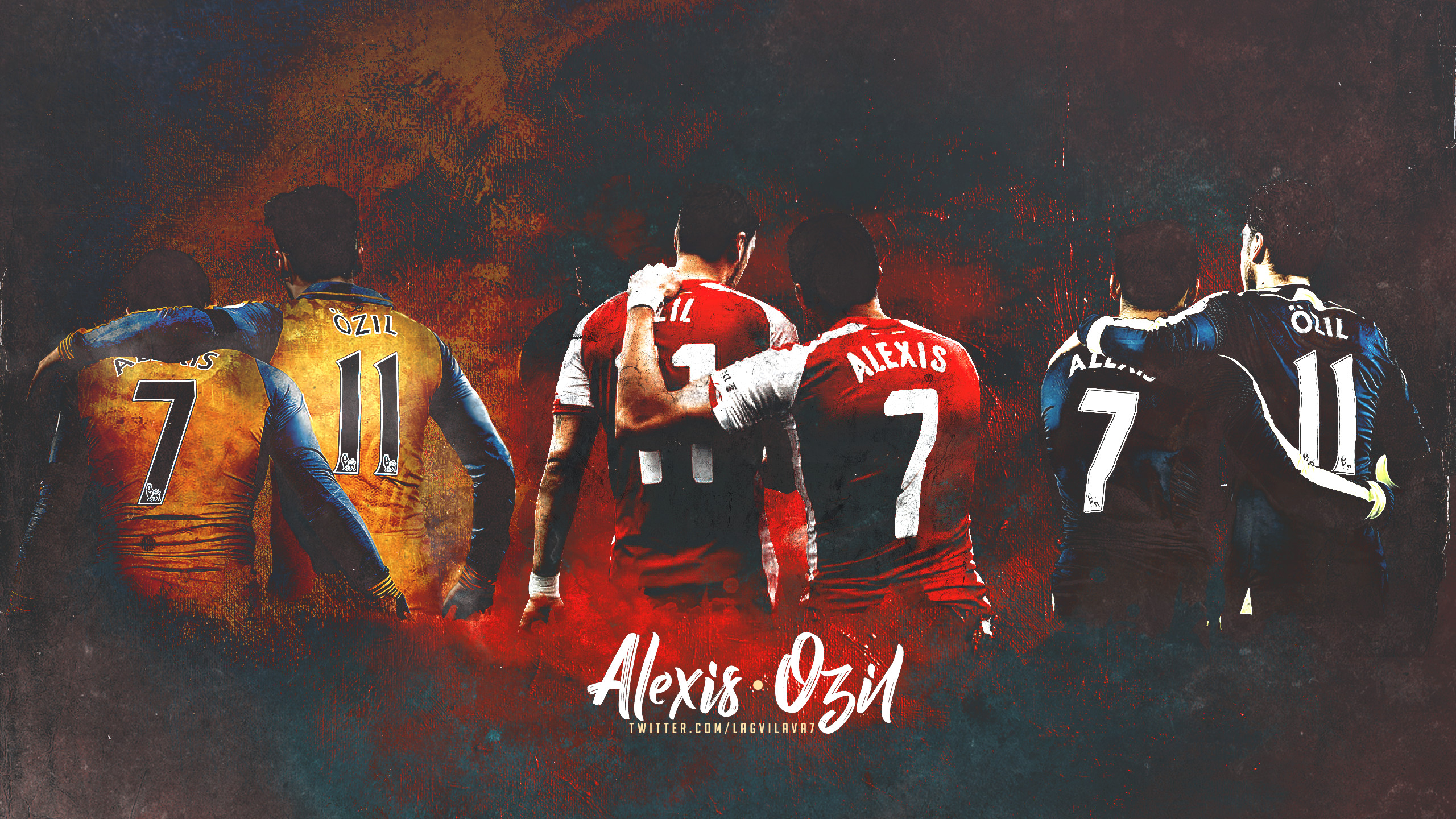 2560x1440 Mesut Ozil Alexis Sanchez by Lagvilava Mesut Ozil Alexis Sanchez by  Lagvilava