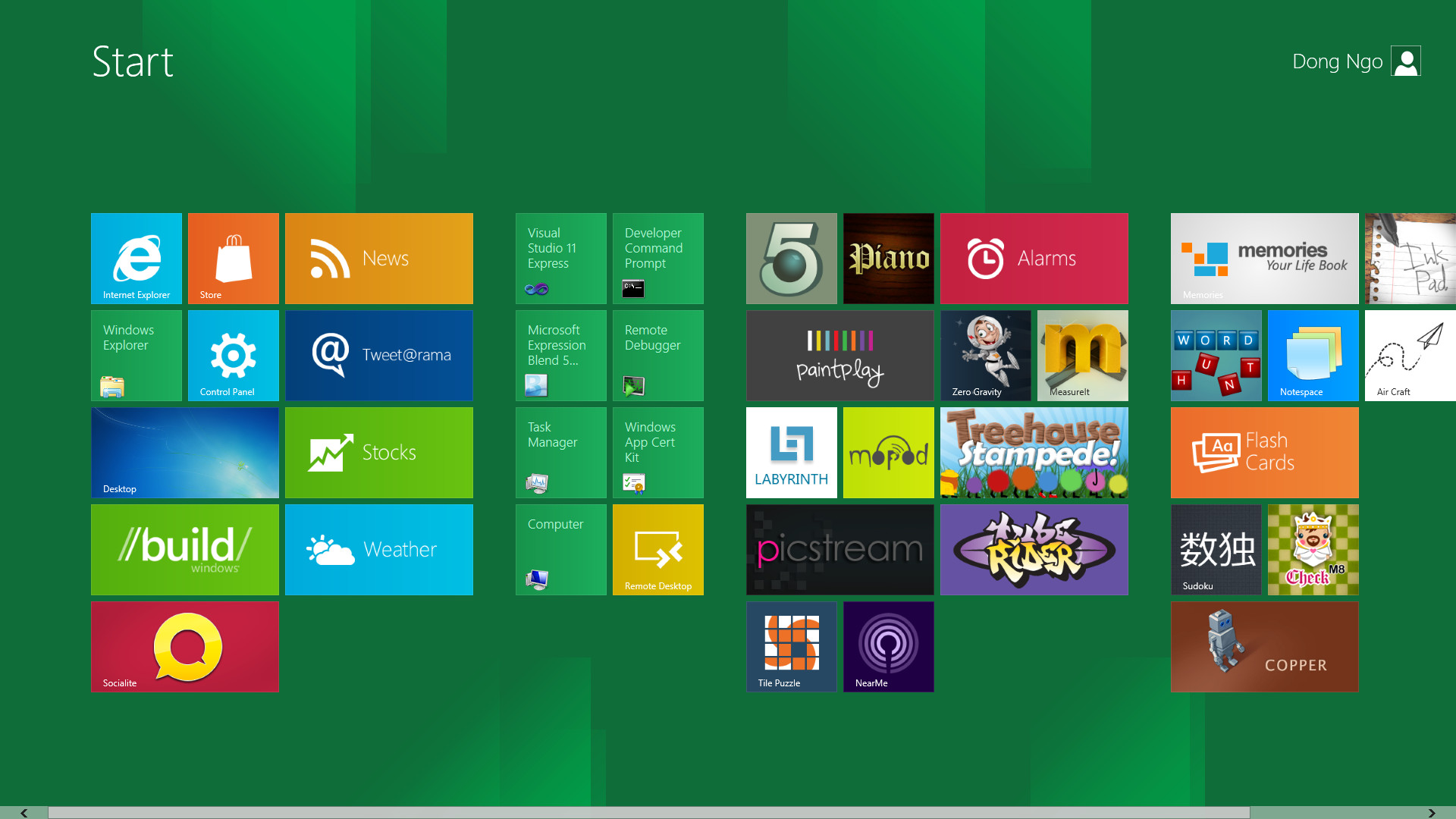 1920x1080 In Windows 8, the Start menu is no longer what it used to be. Dong Ngo/CNET