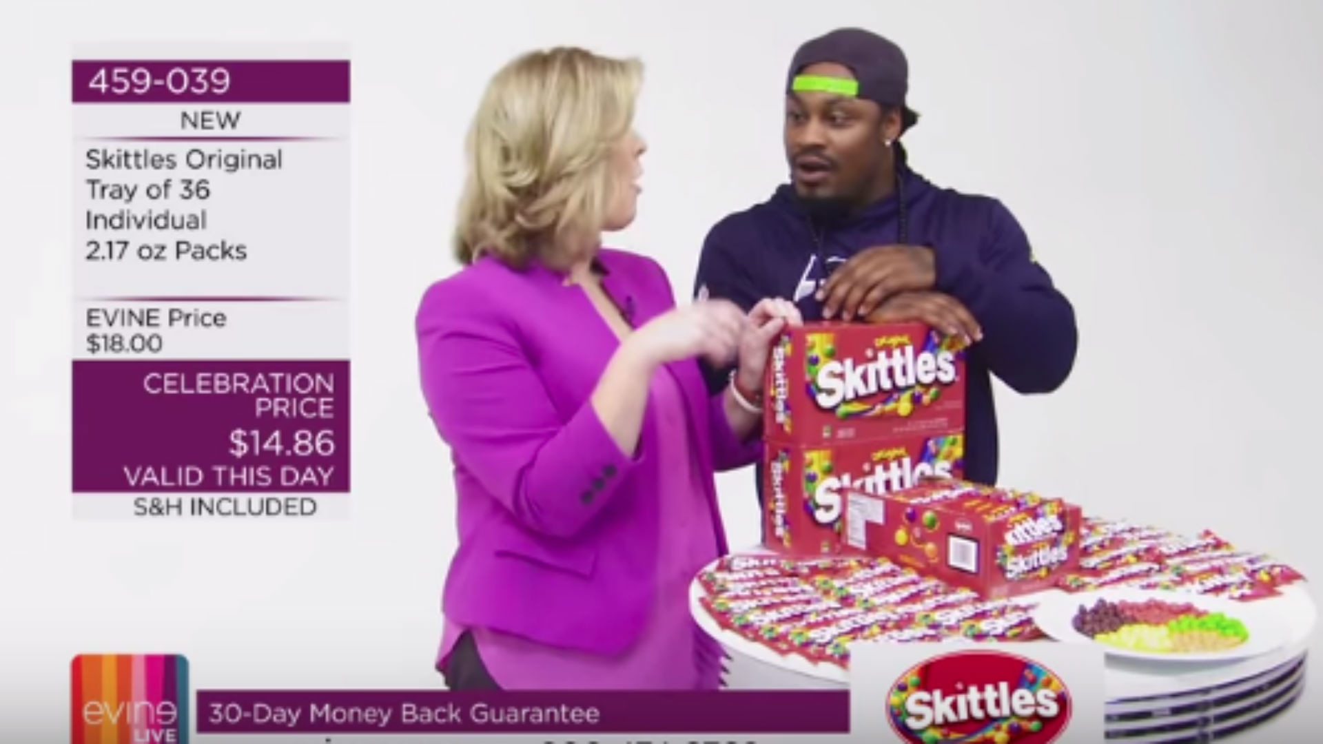 1920x1080 Marshawn Lynch sells Skittles in hilarious home shopping channel video |  NFL | Sporting News