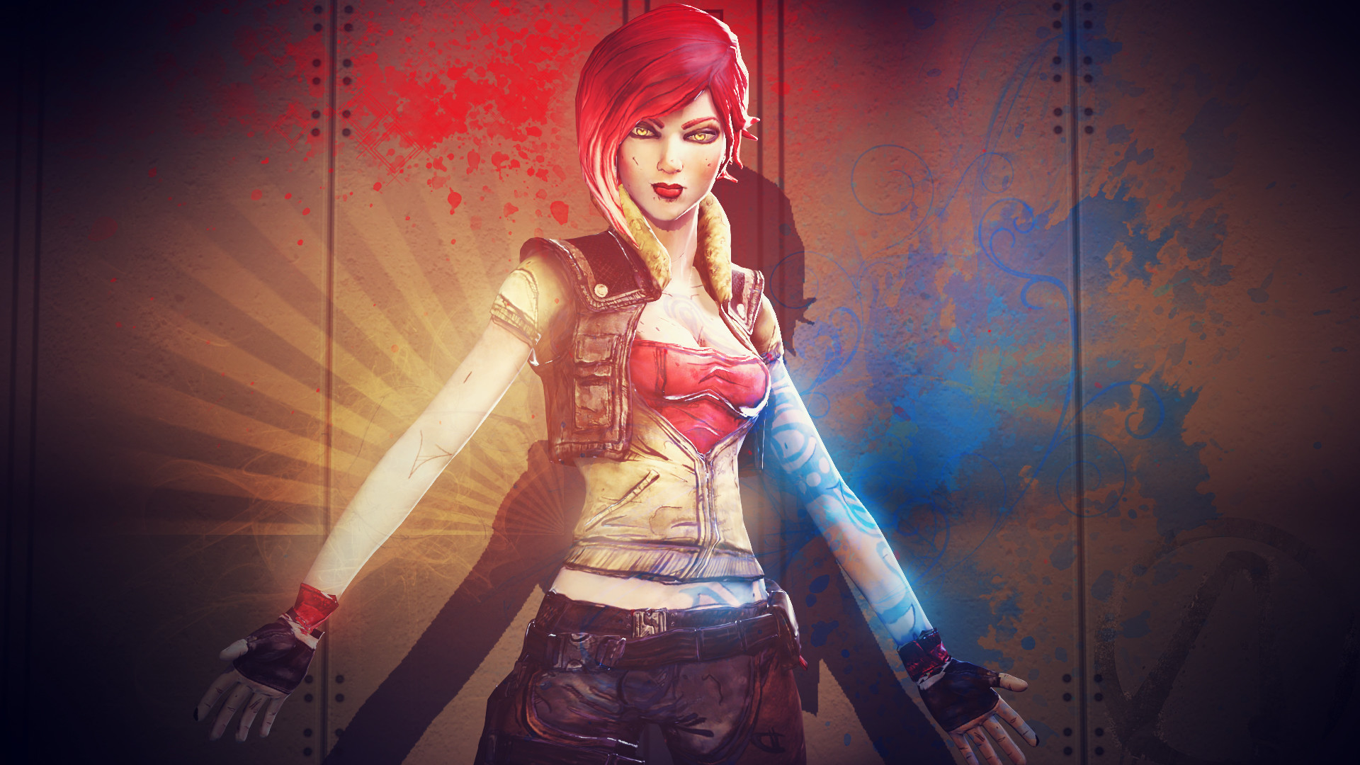 1920x1080 Borderlands 2 Background - Lilith by Mrjimjamjamie Borderlands 2 Background  - Lilith by Mrjimjamjamie