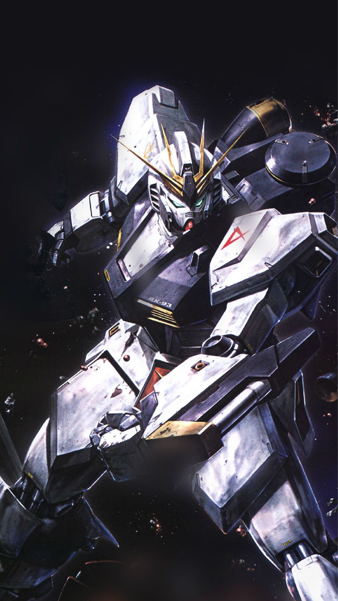 1080x1920 Gundam Rx Illust Toy Space #iPhone #6 #plus #wallpaper