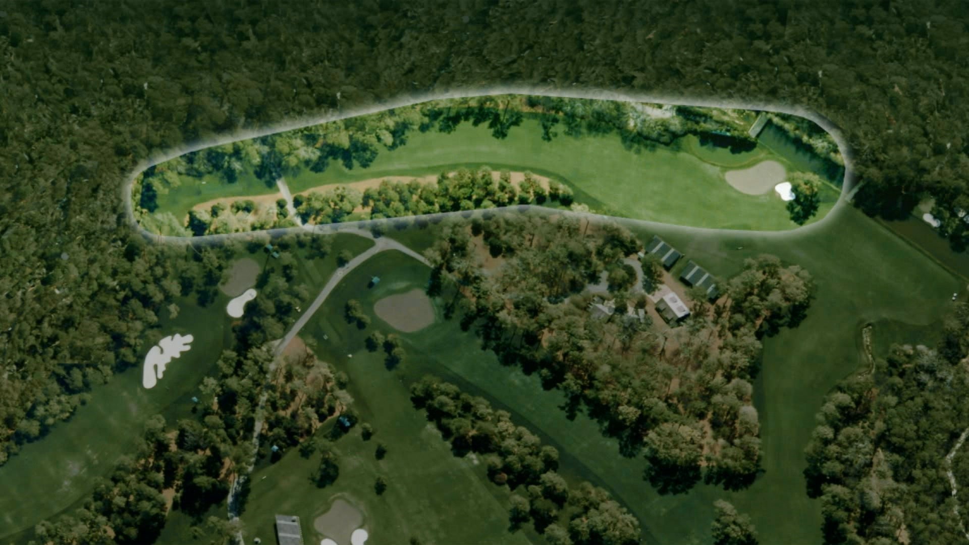 1920x1080 Playing Augusta National's Hole 11Apr 08, 2015