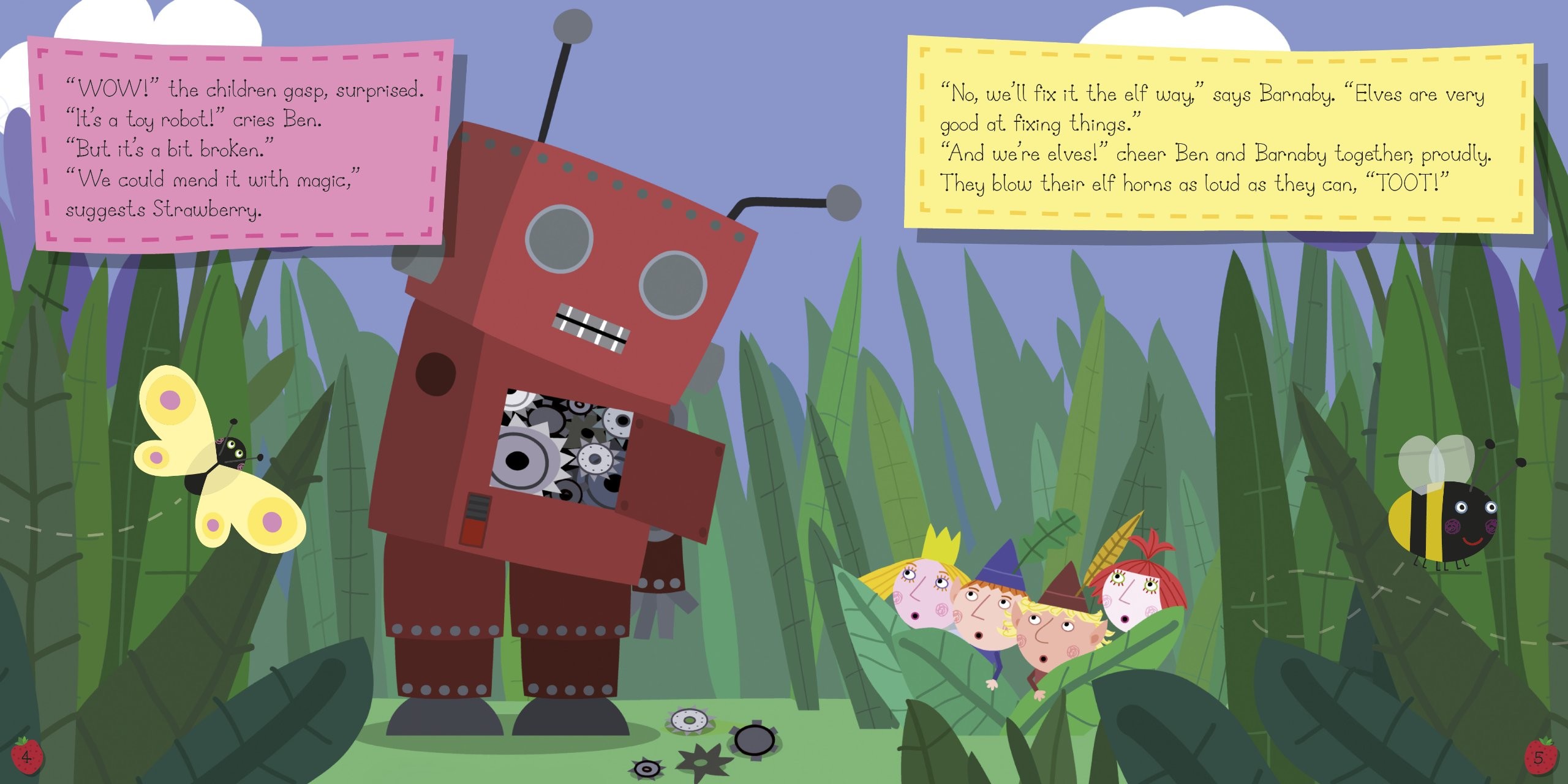 2560x1280 Ben and Holly's Little Kingdom: The Toy Robot Storybook (Ben & Holly's  Little Kingdom): Amazon.co.uk: Ladybird(Ladybird): 9781409308898: Books
