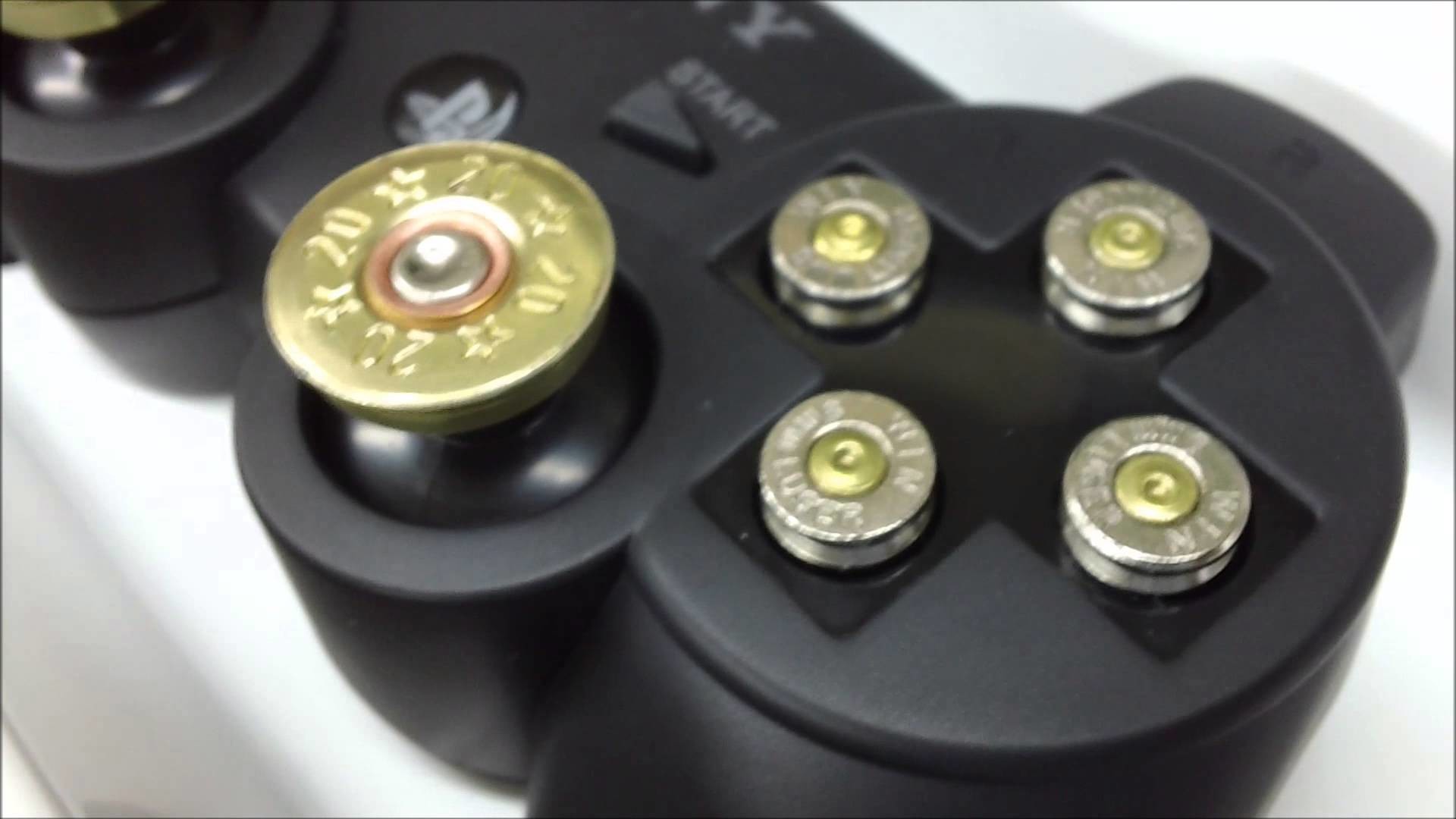 1920x1080 NEXiLUX REAL BULLET BUTTONS for PLAYSTATION 3 (PS3) controller - YouTube
