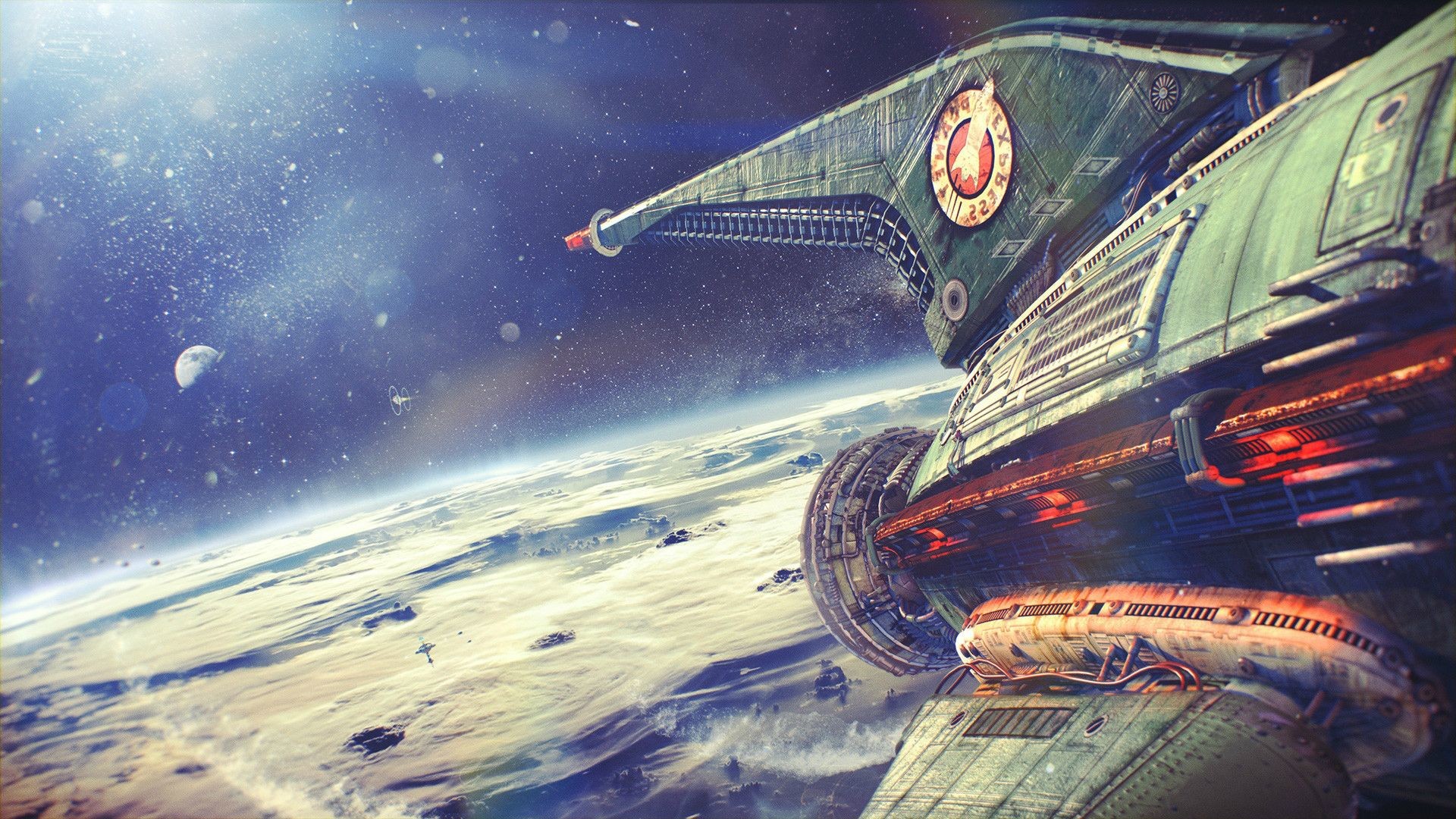 1920x1080 Planet Express 3D ship wallpapers • meh.ro ...