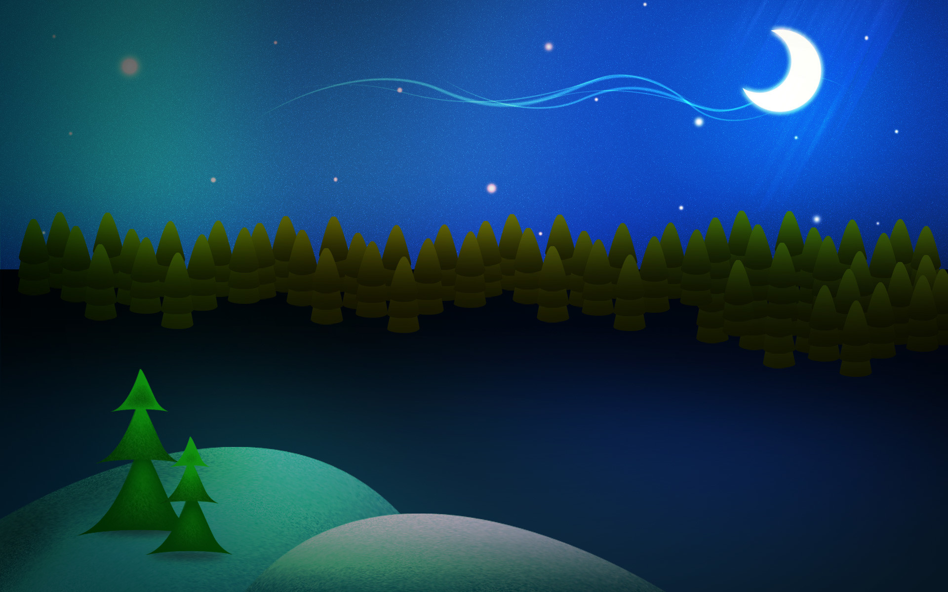 1920x1200 Tutorials: Night Before Christmas : Photoshop Tutorial And WallPaper .