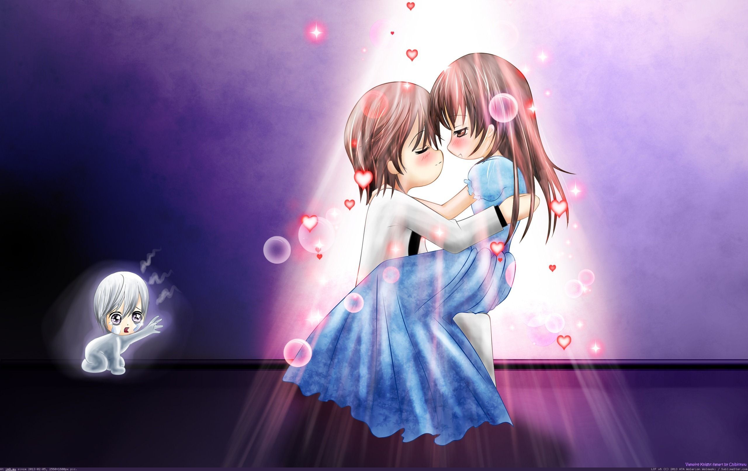2560x1612 Romantic Anime Wallpapers - Wallpaper Cave