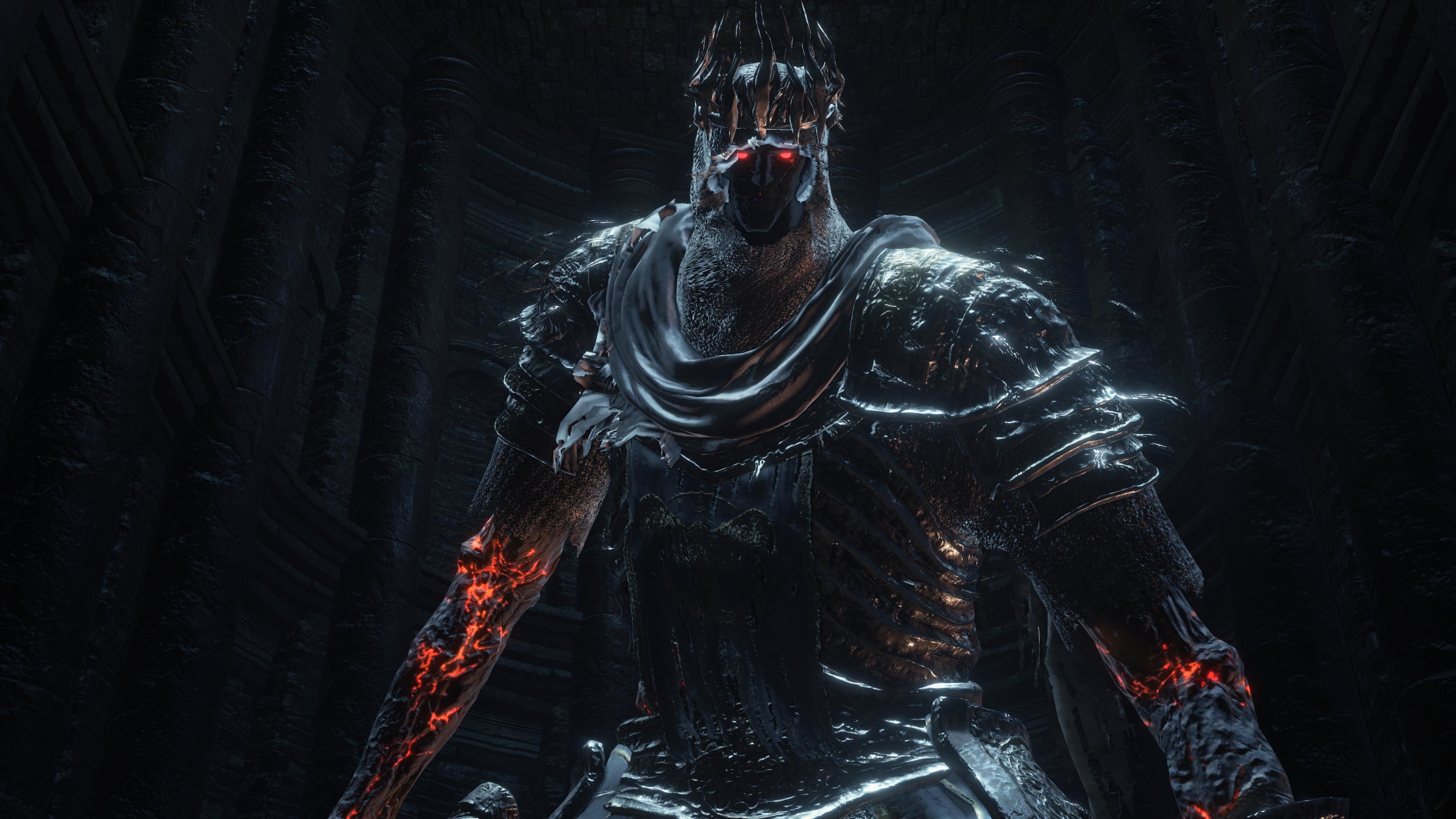 3840x2160 ... Dark Souls 3 4K Pic 29 Yhorm the Giant 2 by user619