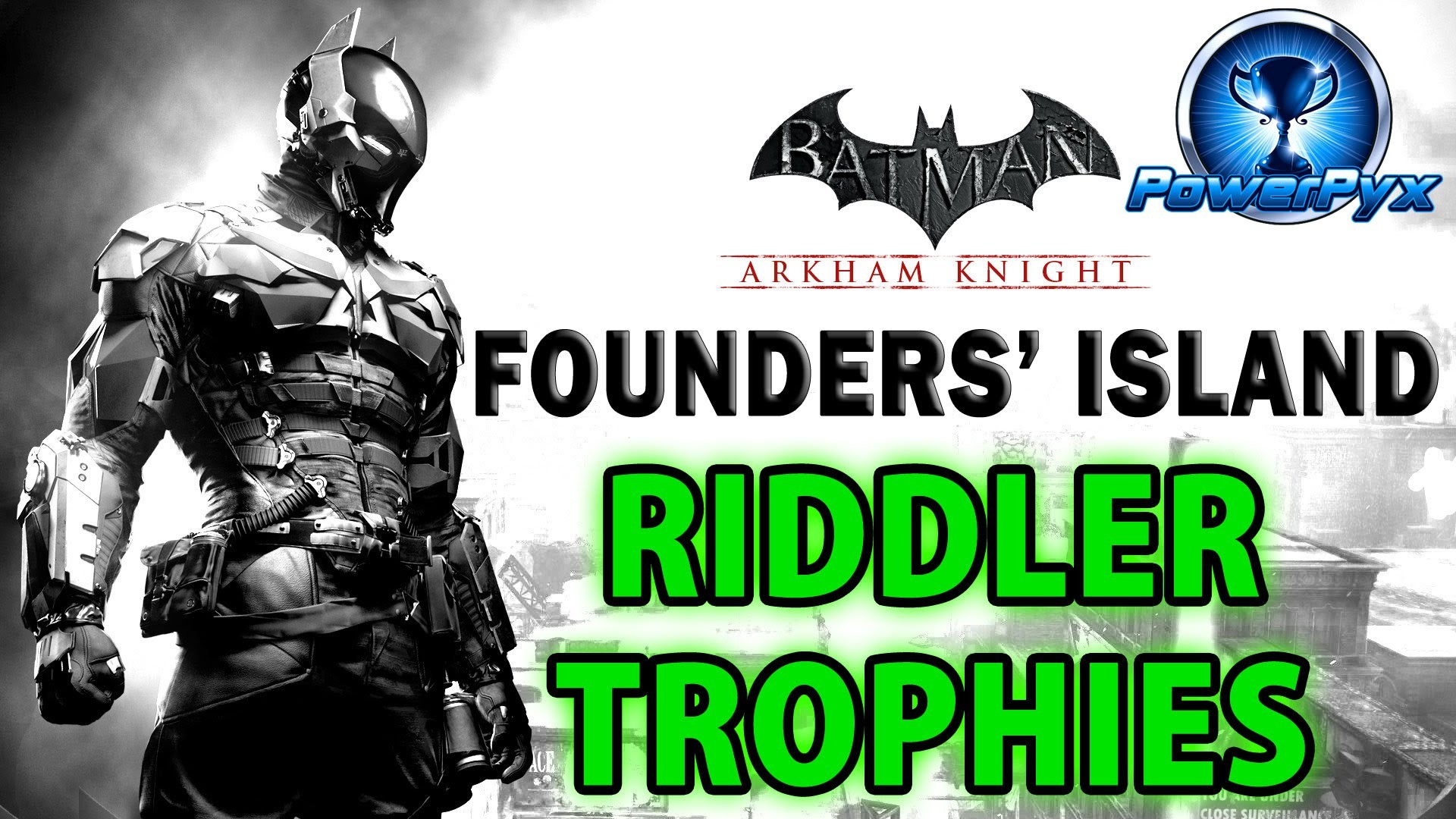 1920x1080 Batman Arkham Knight - Founders' Island - All Riddler Trophy Locations -  YouTube