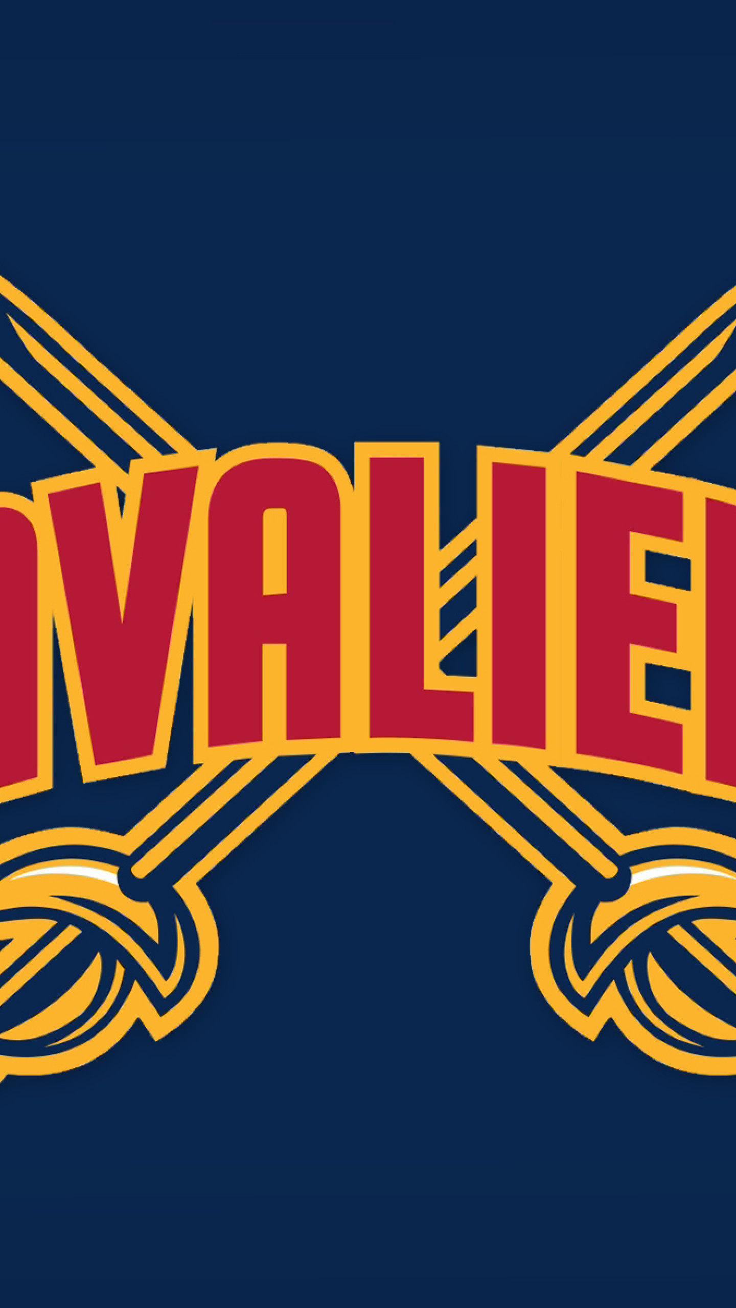 1440x2560  Wallpaper cleveland cavaliers, 2015, logo