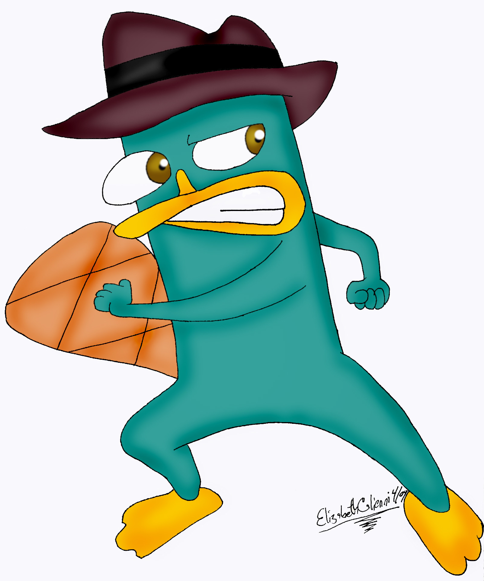 1603x1922 Looove Perry the Platypus