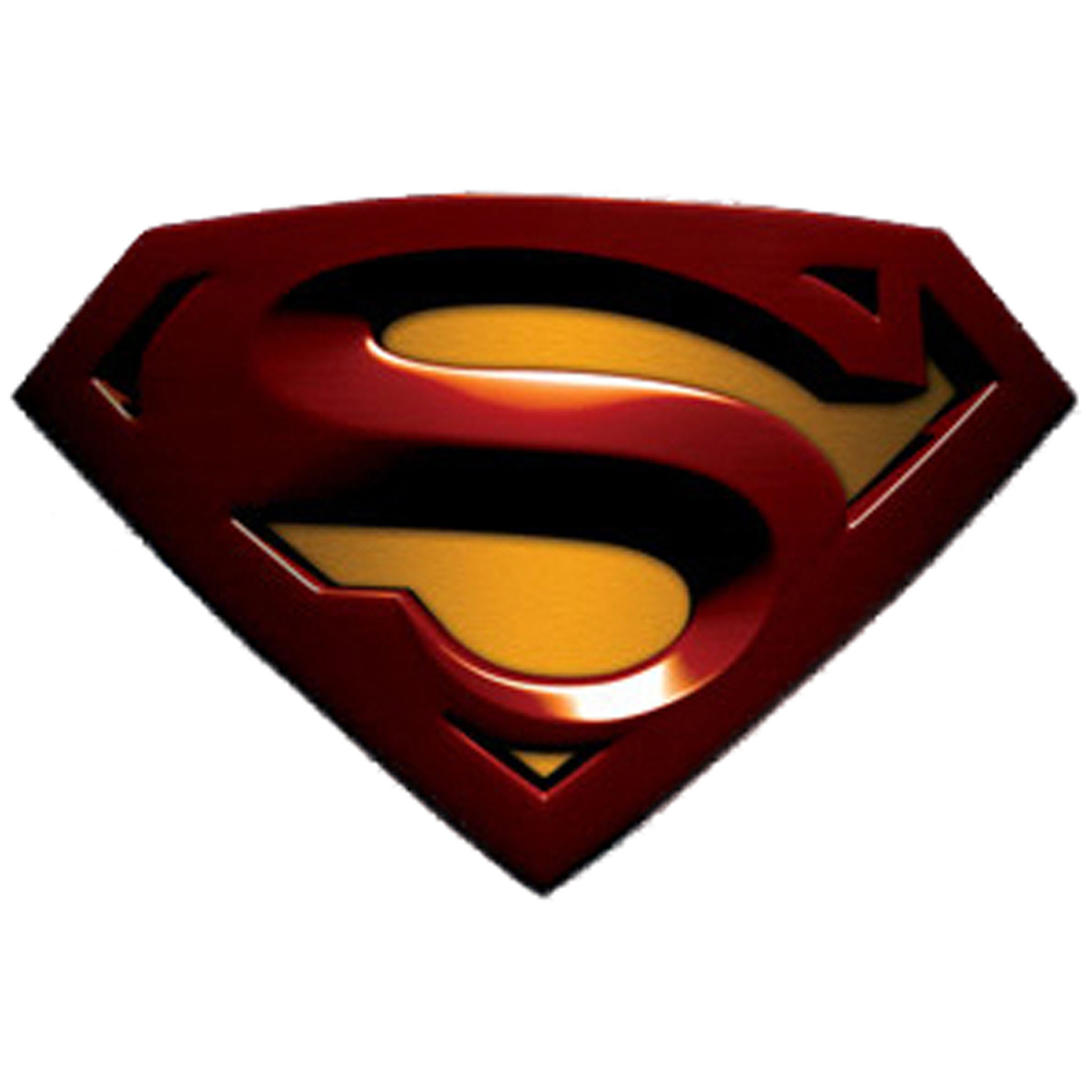 2048x2048 Superman Logo Black Splatter Superhero Hq Hd Wallpaper With