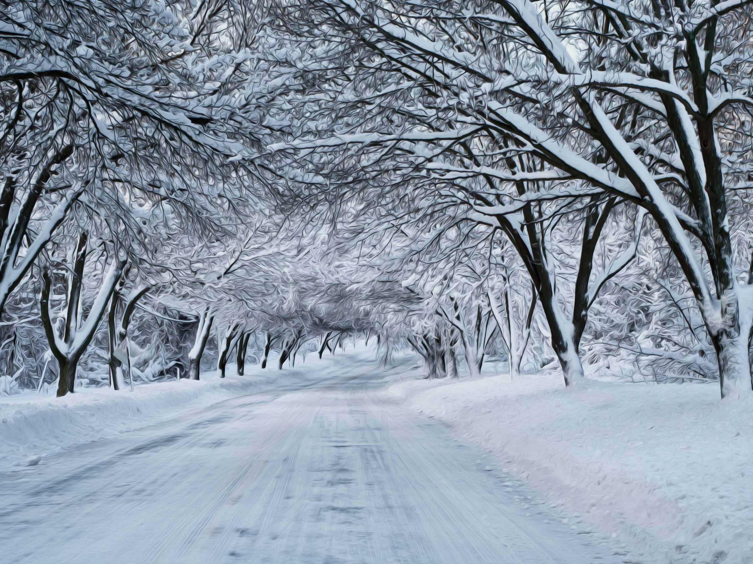 2560x1920 Christmas Winter Snow Scenes Wallpaper Wallpapersafari