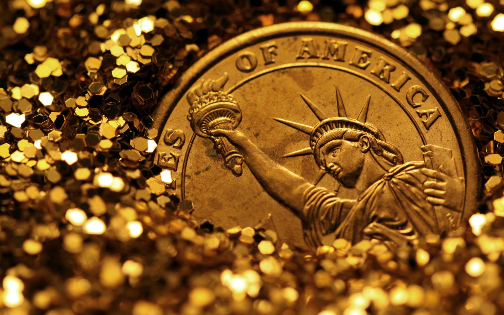 1920x1200 Awesome Gold Coin Wallpaper 44248