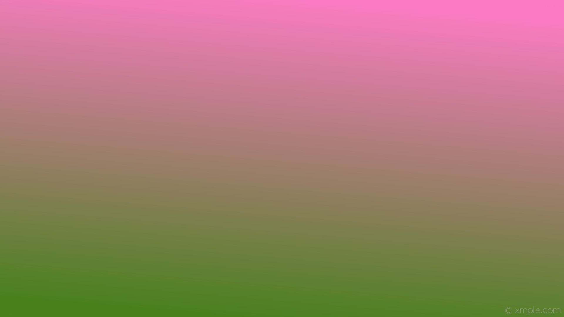 1920x1080 wallpaper pink lime linear gradient #49801e #fb7bc2 255Â°