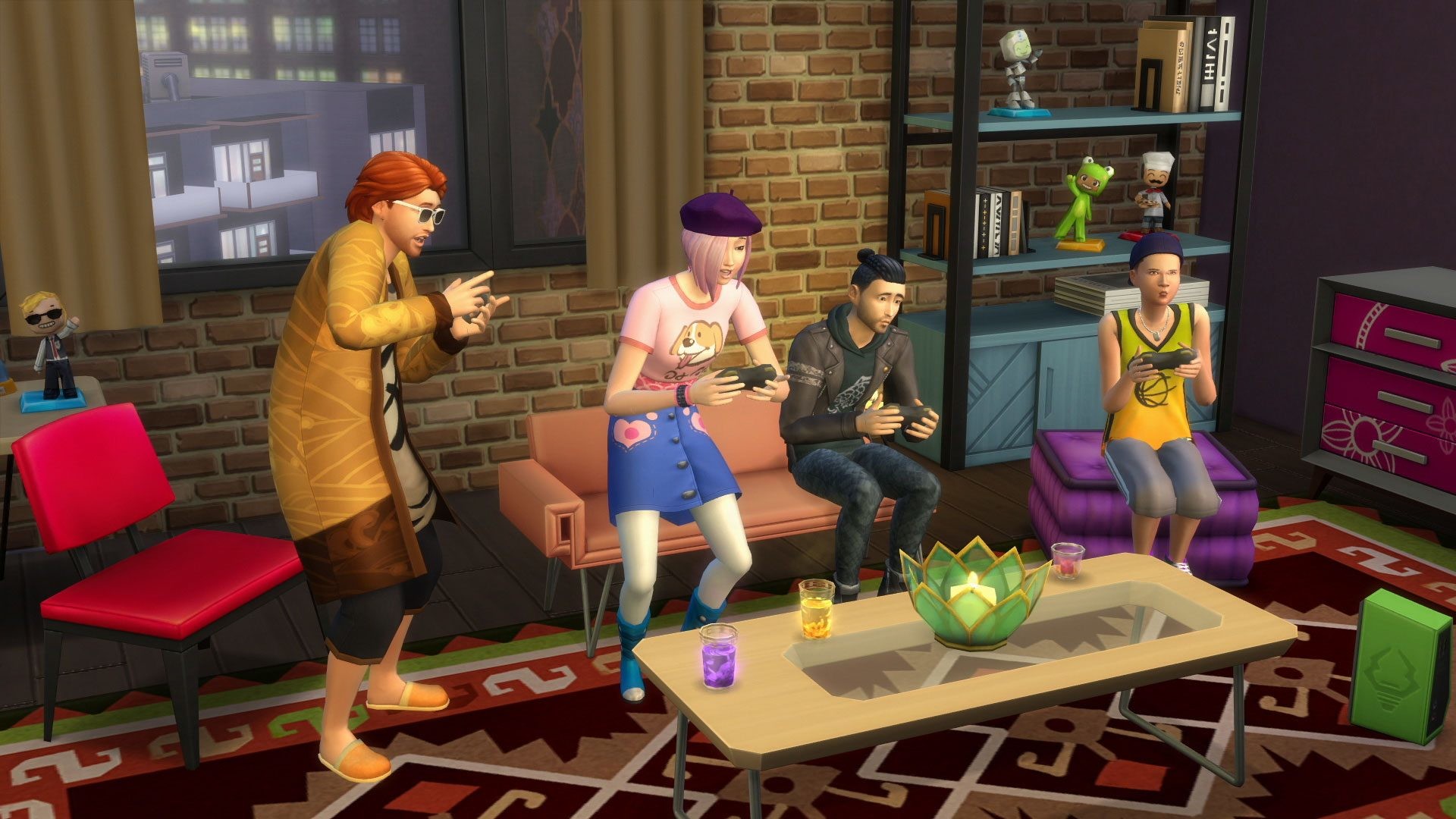 1920x1080 Press the button on the elevator for your floor, and let's go through why  apartments are unlike anything you've played yet in The Sims 4.