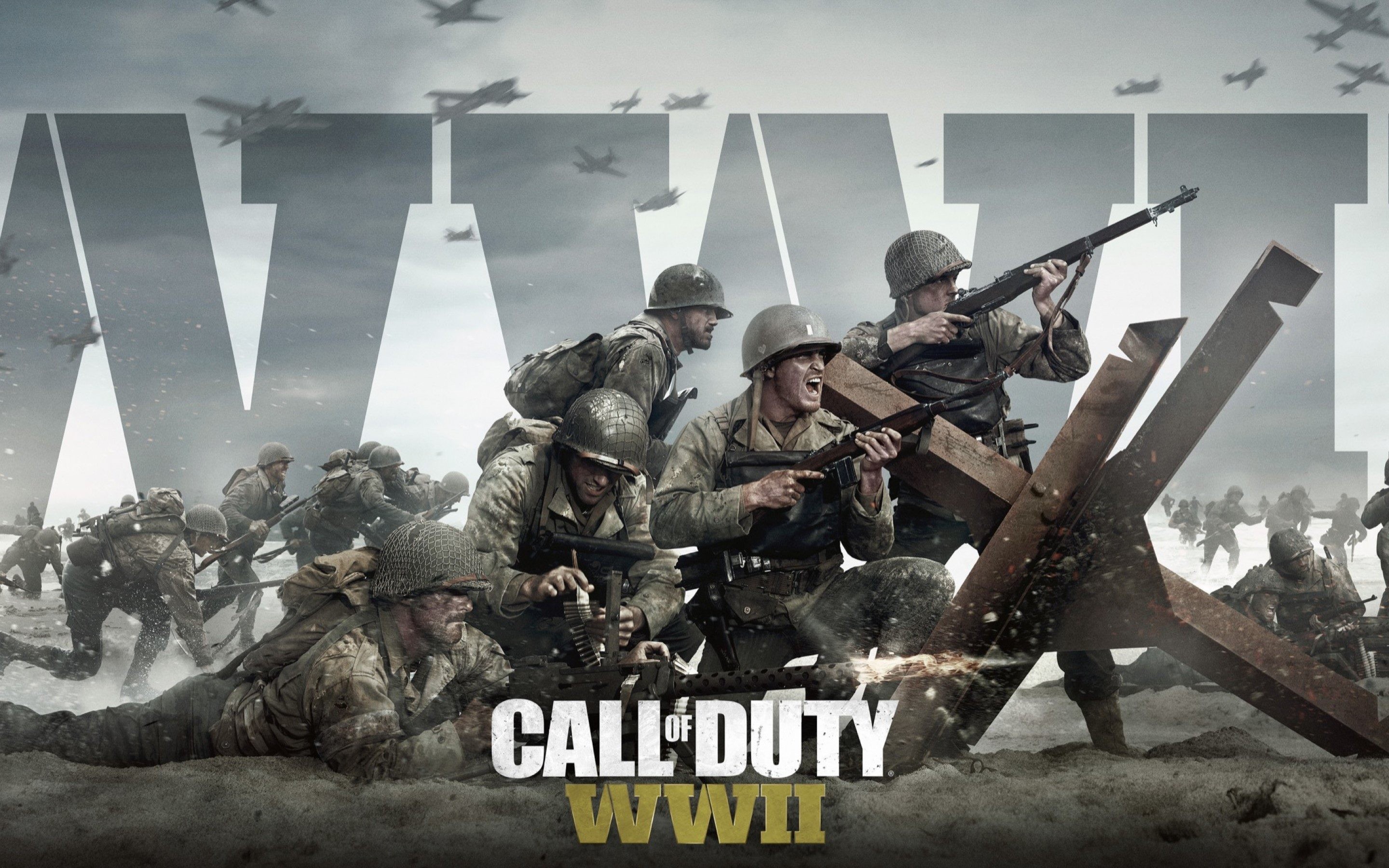 2880x1800 Call Of Duty WW2 Game Wallpaper