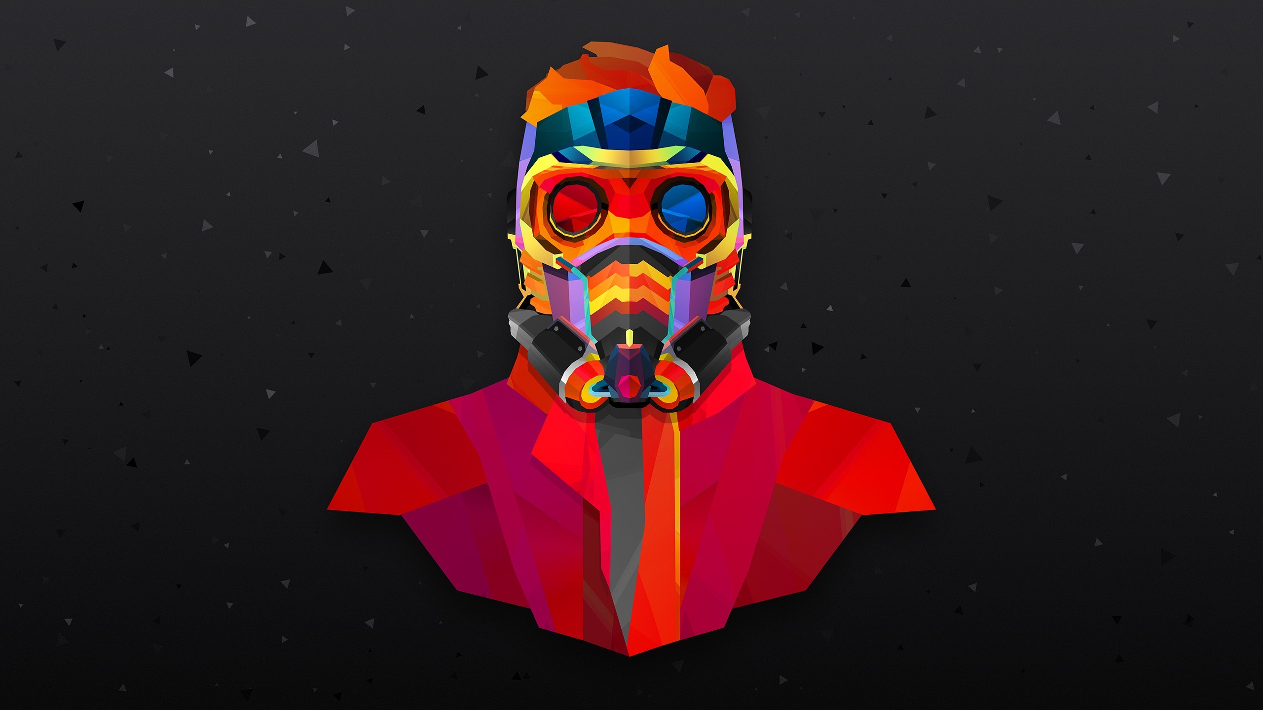 2560x1440 Star Lord Colorful Abstract
