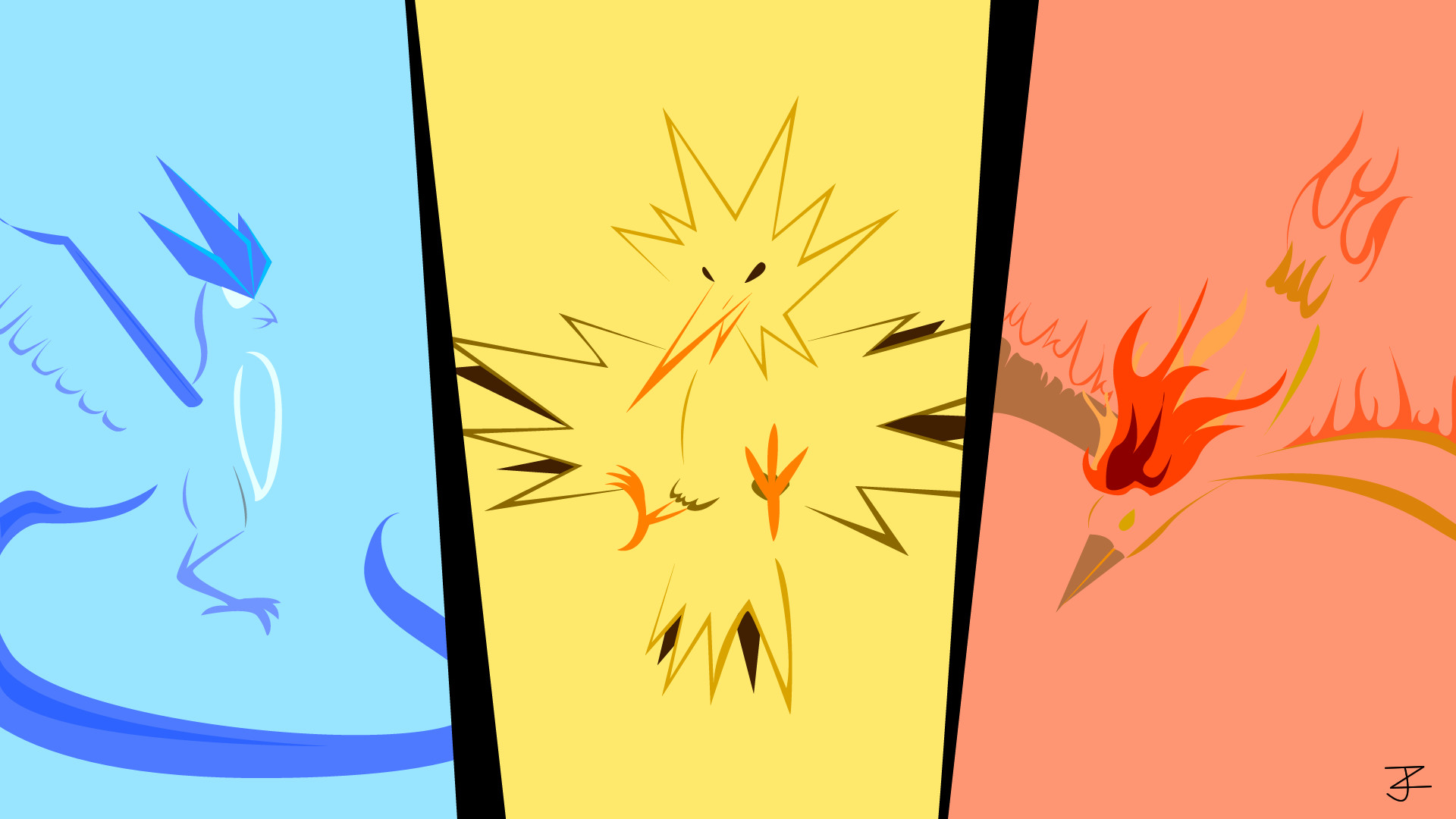 1920x1080 Have an OC Pokemon wallpaper! I used to make these all the time. If anyone  has any requests, I've got some creative energy I need to get rid of, ...