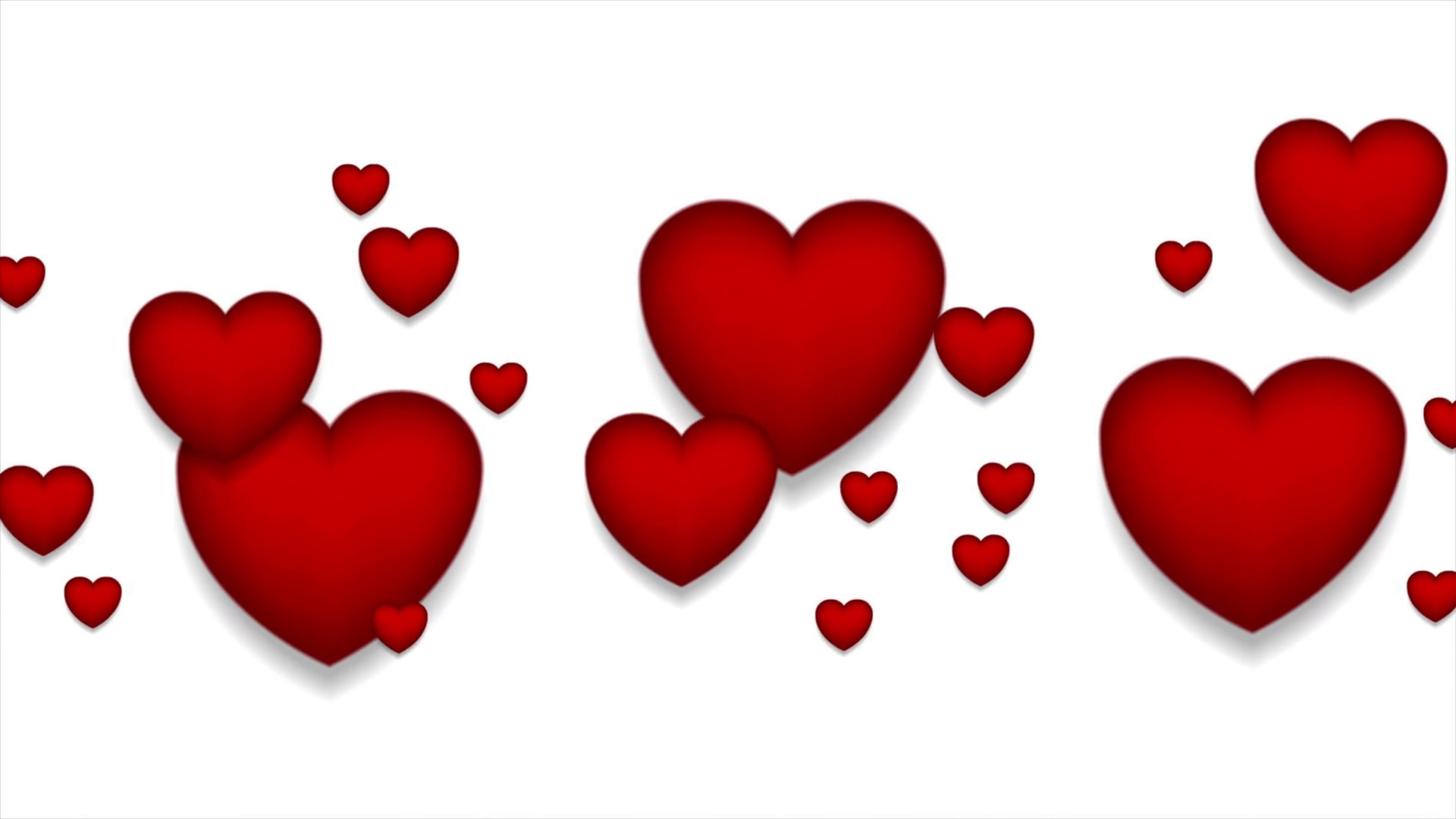 1920x1080  Red hearts on white background motion graphic design. St  Valentines Day video animation clip Ultra HD 4K 3840x2160 Motion Background  - VideoBlocks