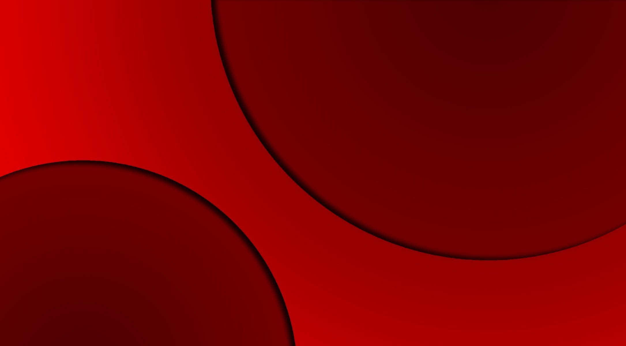 2171x1200 red red flowers solid color following shadow circle shadow abstract  textures geometry line
