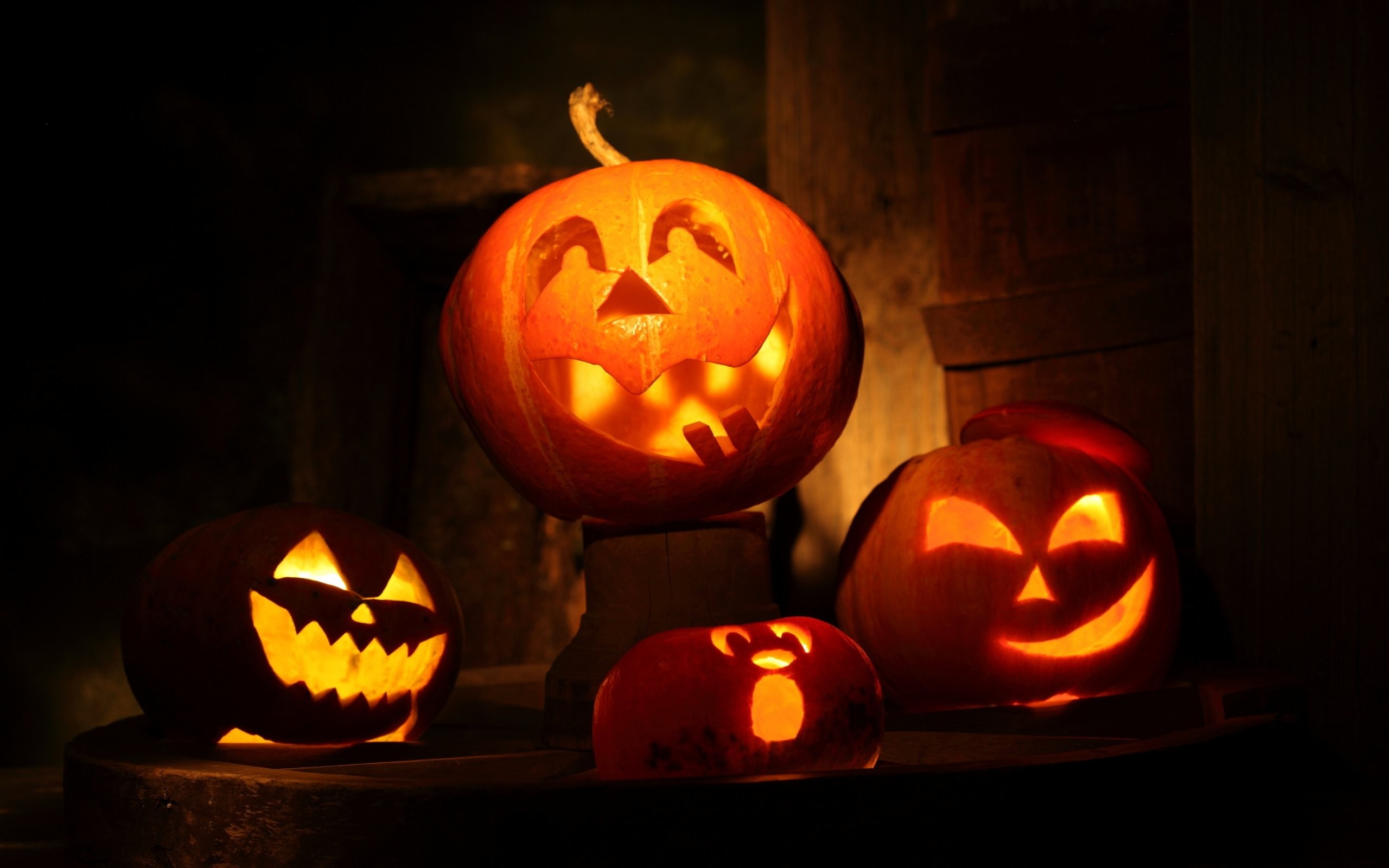 2560x1600 Pumpkin Lights. UPLOAD. TAGS: Pumpkin Backgrounds Cute Halloween