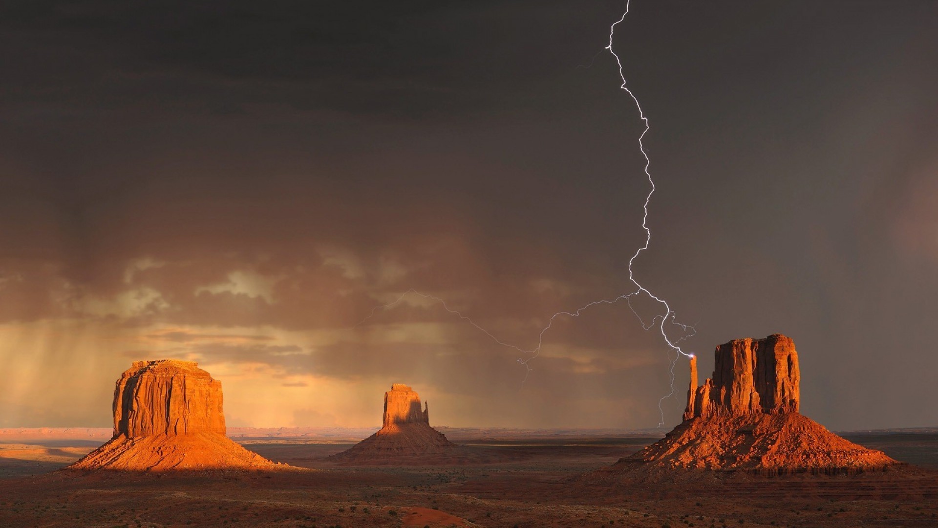 1920x1080 Monument Valley Lightning