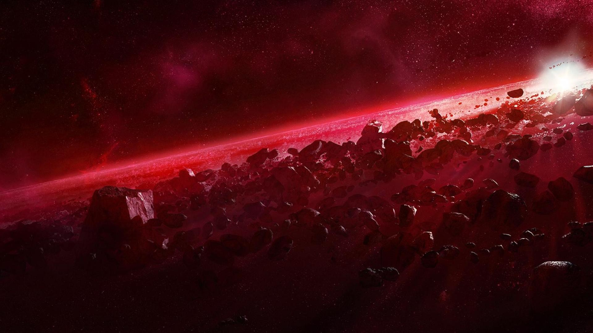 Red Space Wallpaper (75+ images)